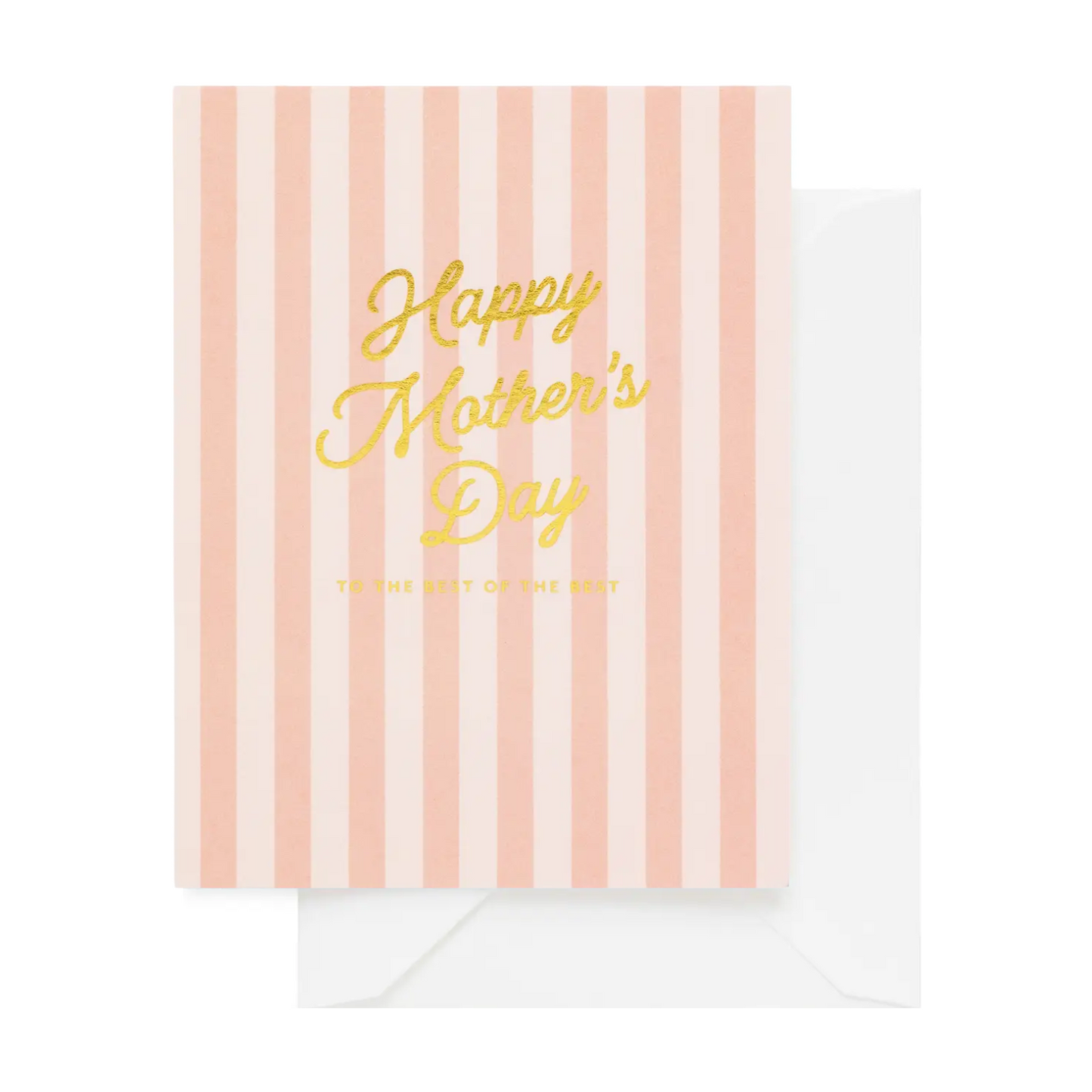 Pink Striped Mother's Day Card by Sugar Paper