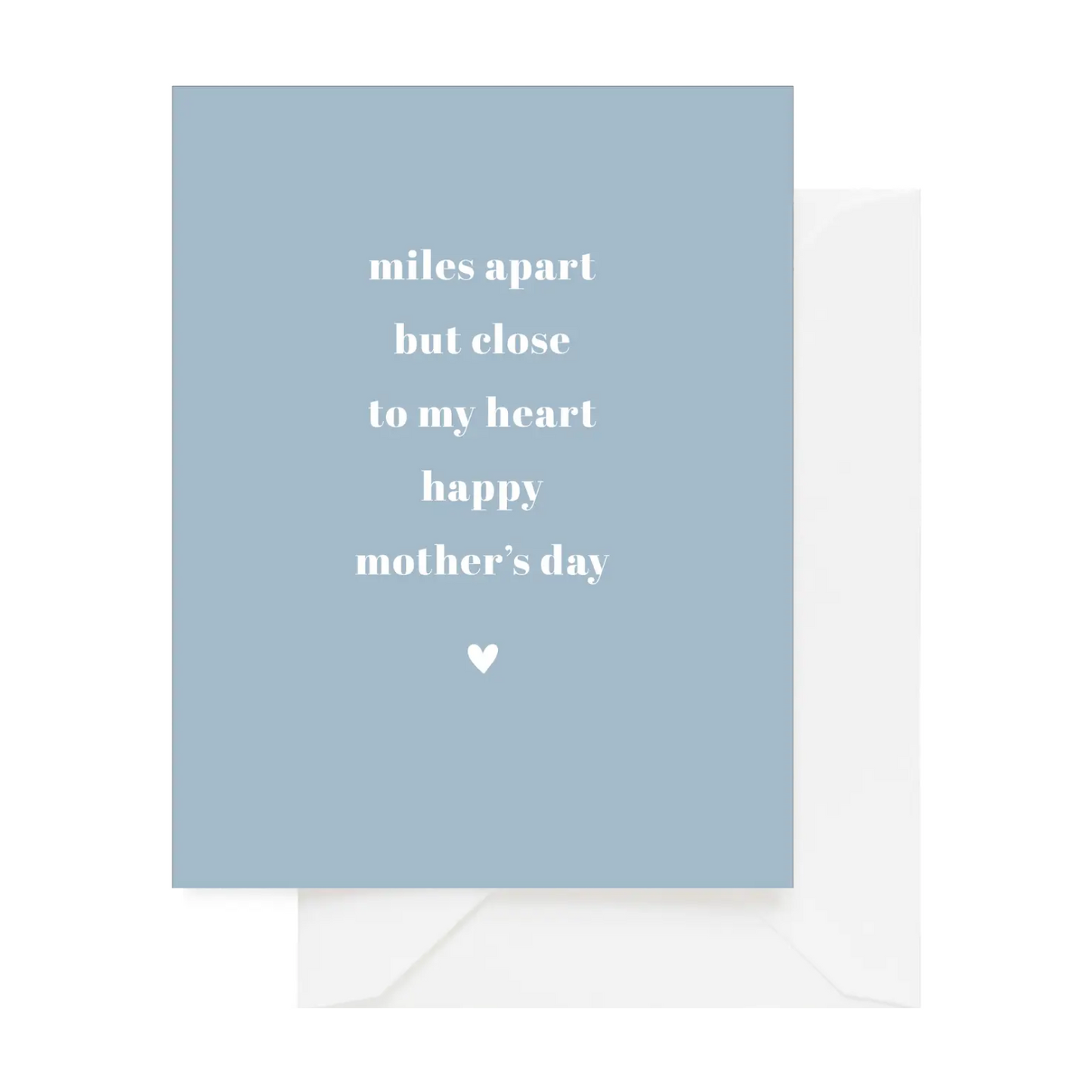 Miles Apart Mother's Day Card by Sugar Paper