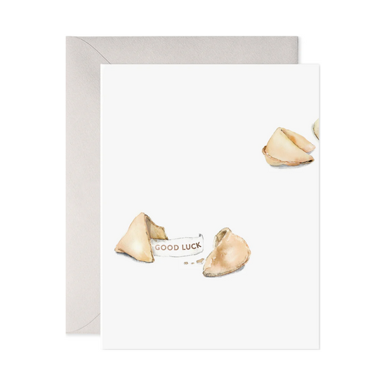 Fortune Cookie Luck Card by E. Frances Paper
