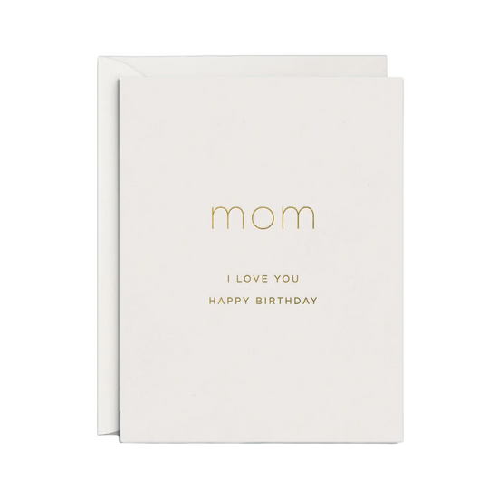 Mom Birthday Card by Smitten On Paper