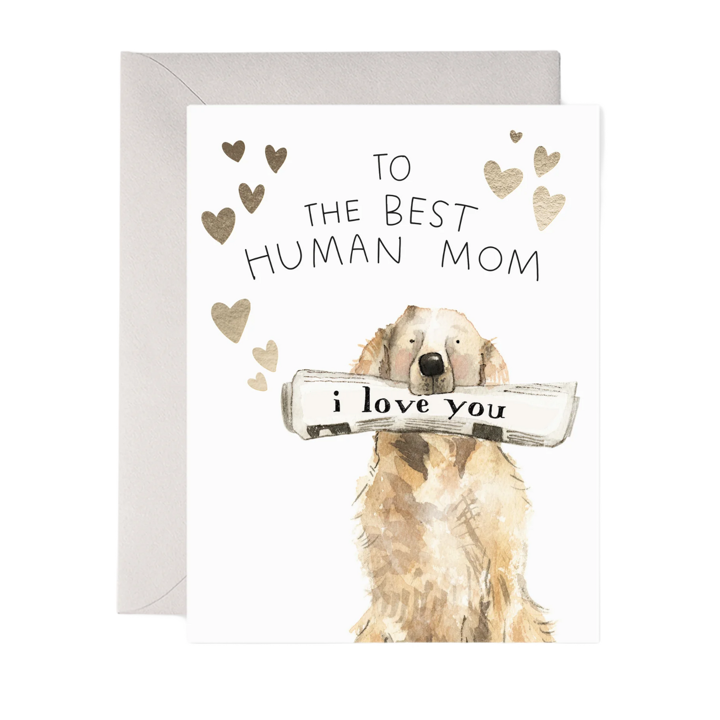 Best Human Mom Card by E. Frances Paper