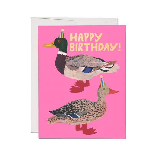 Quacky Birthday Card by Red Cap Cards