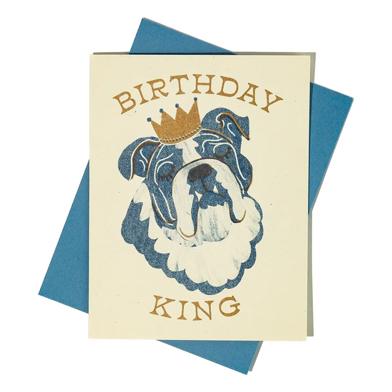 Birthday King Card by Bromstad Printing Co.