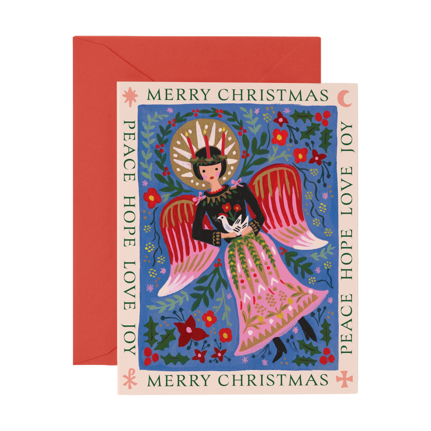 Lucia Christmas Card by Rifle Paper Co.
