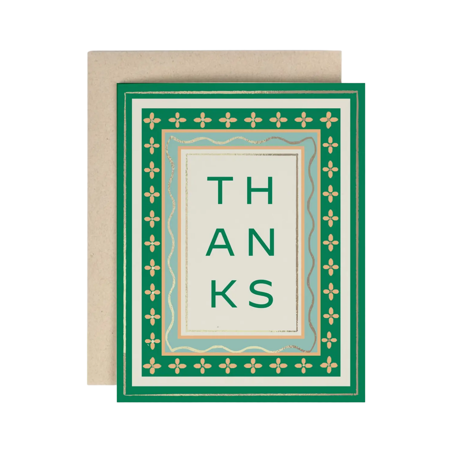 Framed Thanks Card by Amy Heitman