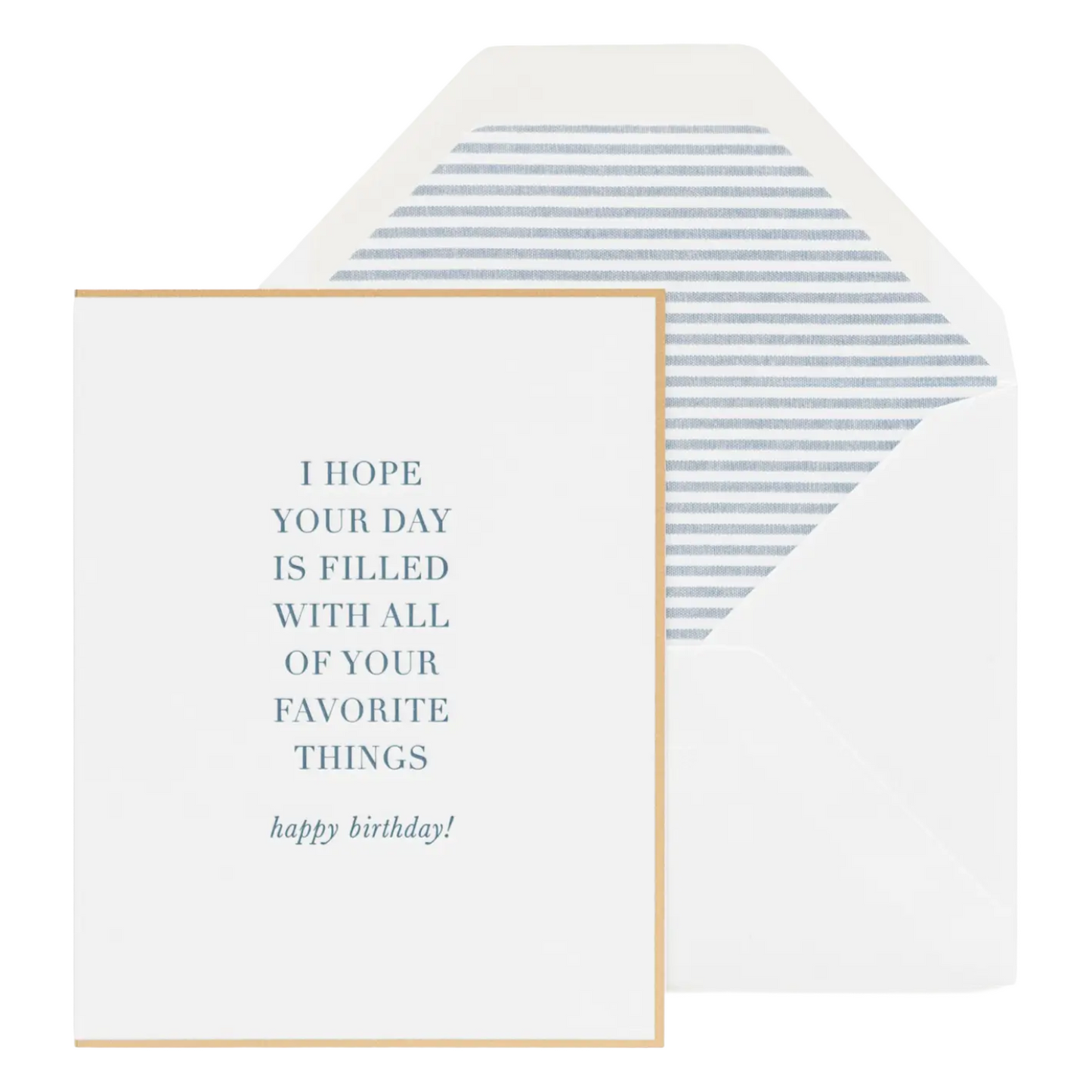 Favorite Things Birthday Card by Sugar Paper
