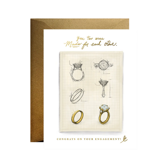 Made For Each Other Card by Good JuJu Ink