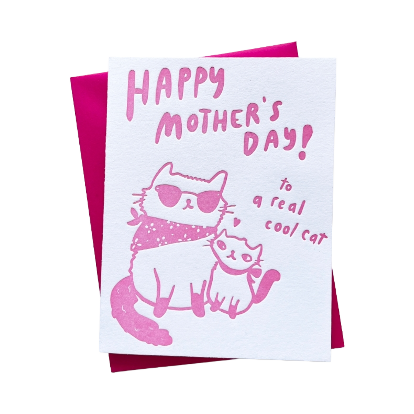 Cool Cat Mother's Day Card