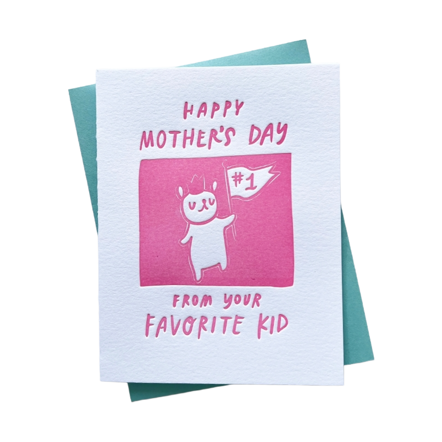 Sibling Rivalry Mother's Day Card