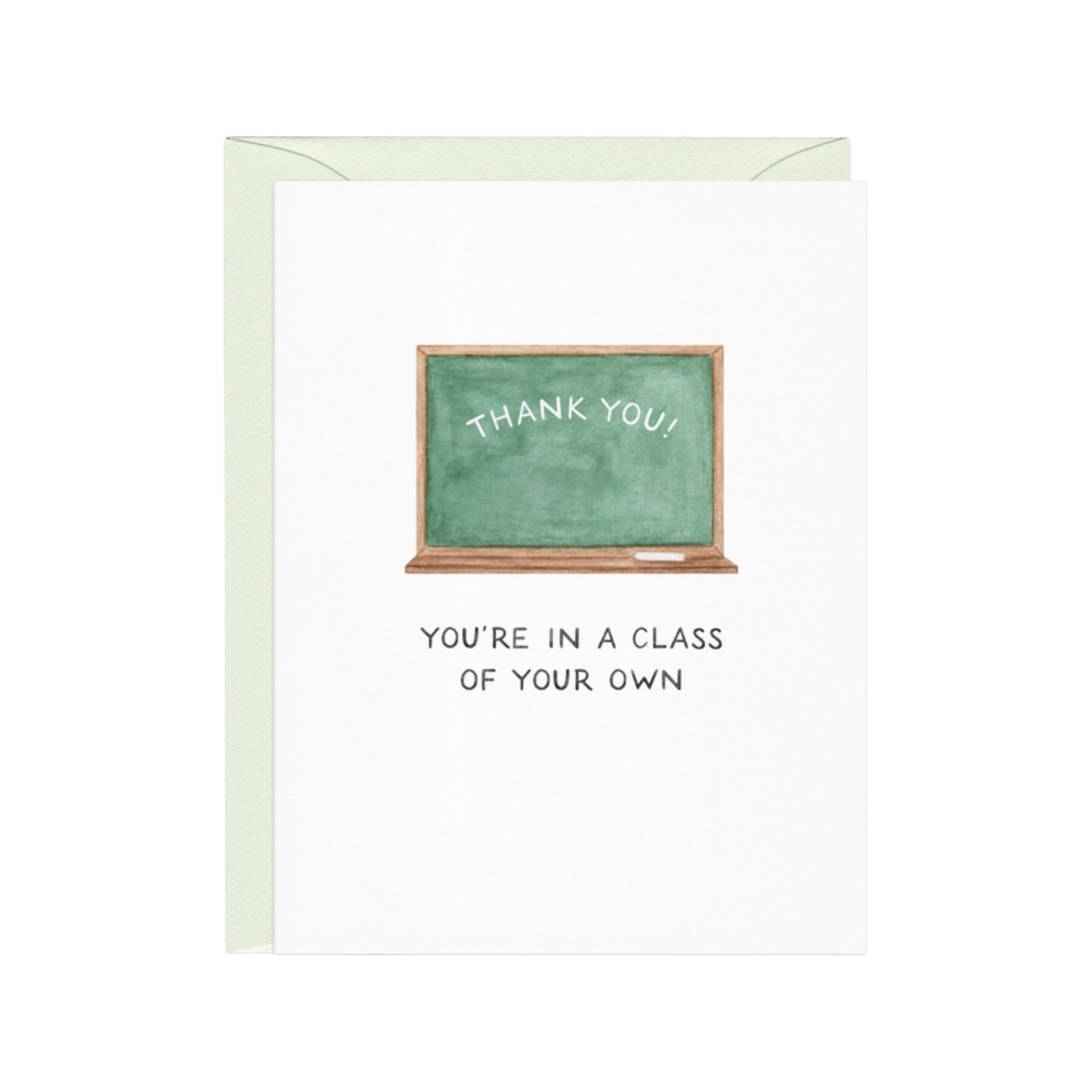 A Class Of Your Own Teacher Card