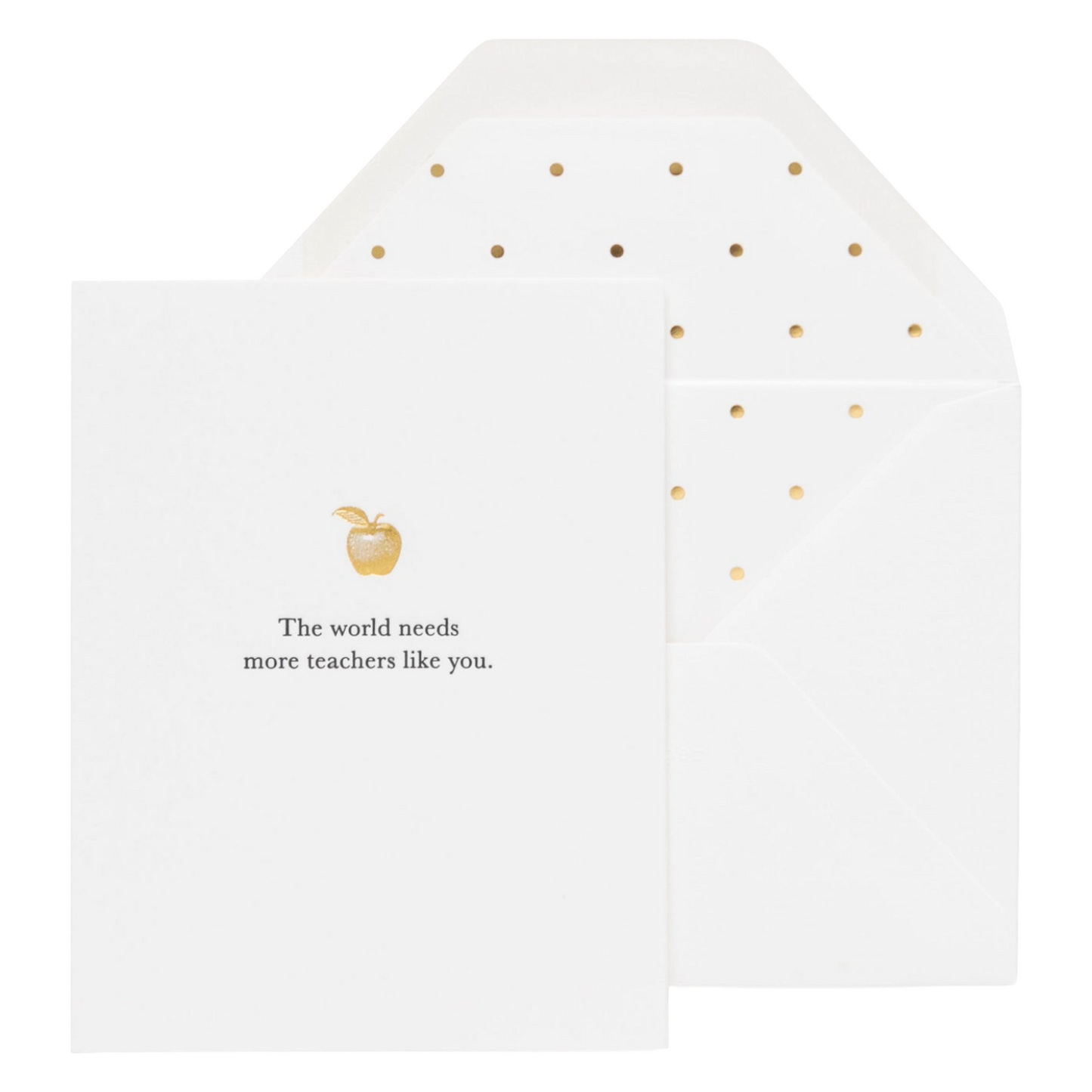 Sugar Paper The World Needs More Teachers Like You Card