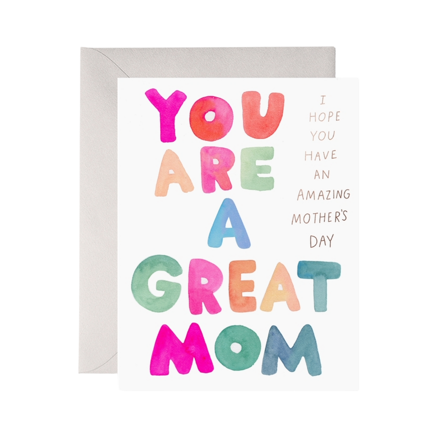 A Great Mom Card