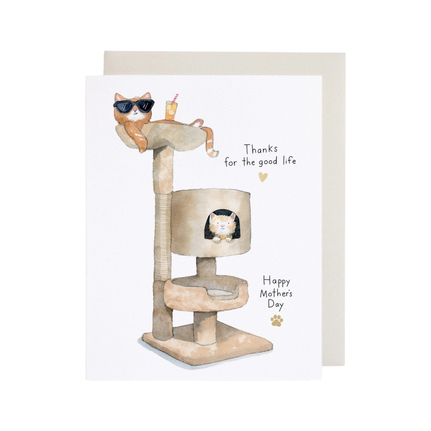 Cat Condo Mom Card