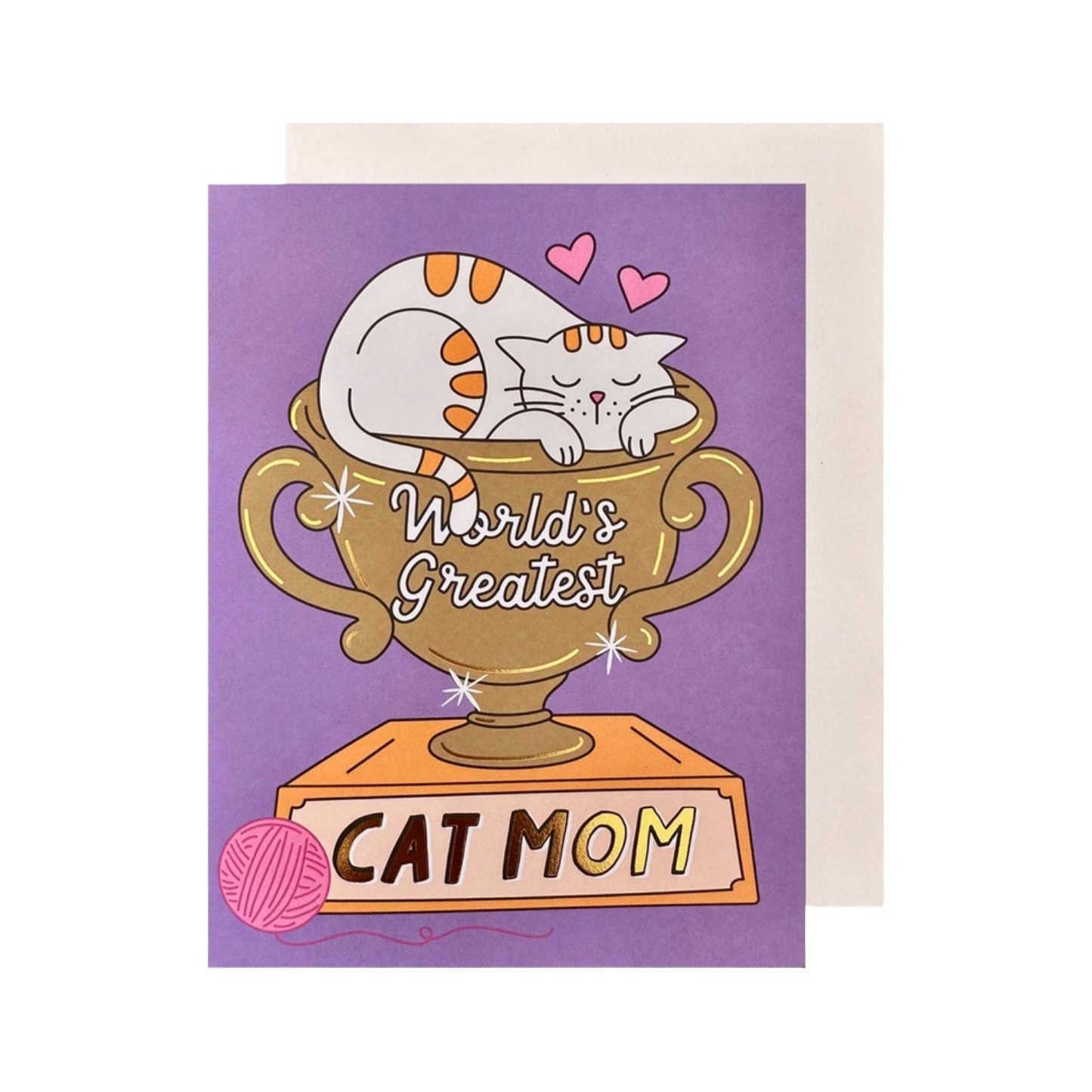 World's Greatest Cat Mom Card