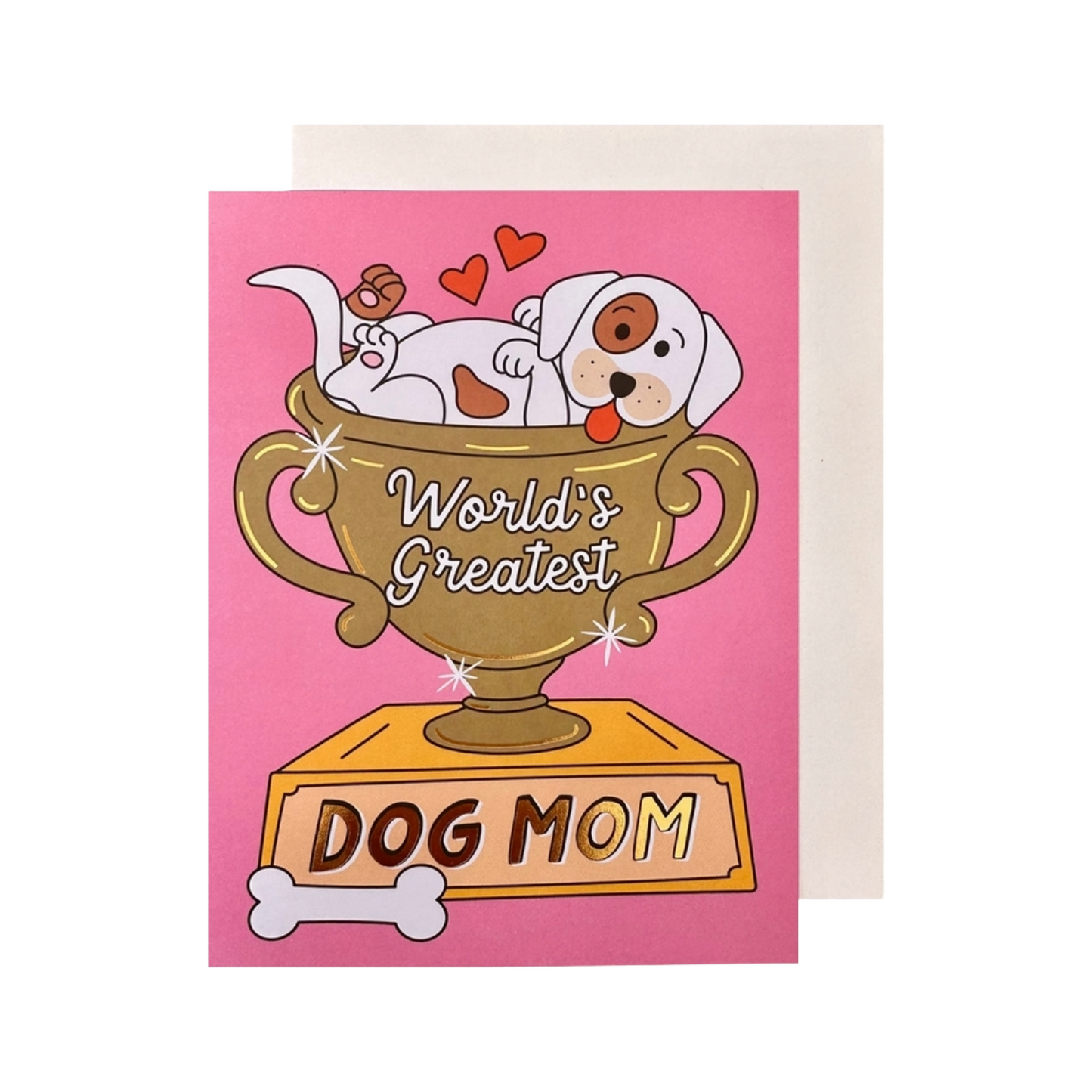 World's Greatest Dog Mom Card