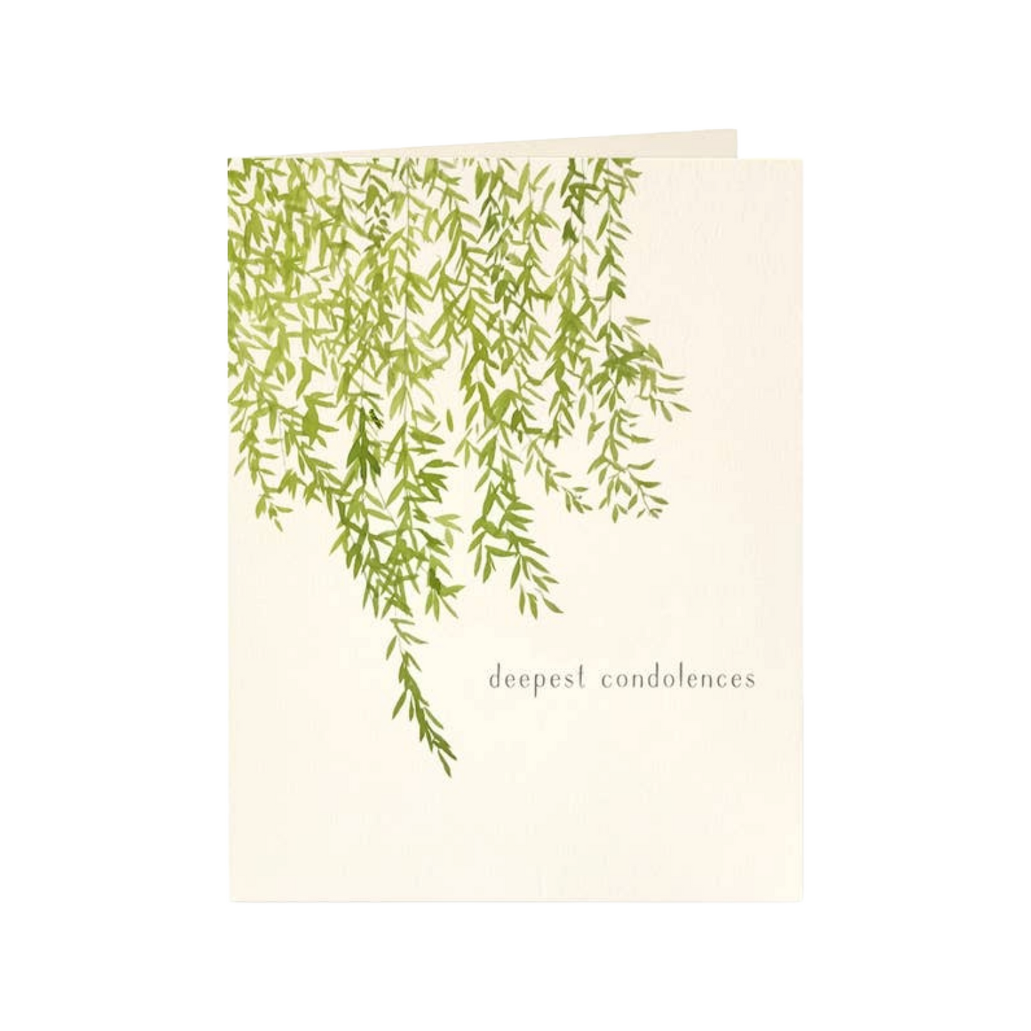 Weeping Willow Sympathy Card
