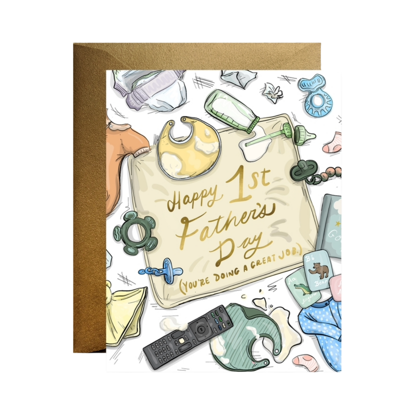 1st Father's Day Card