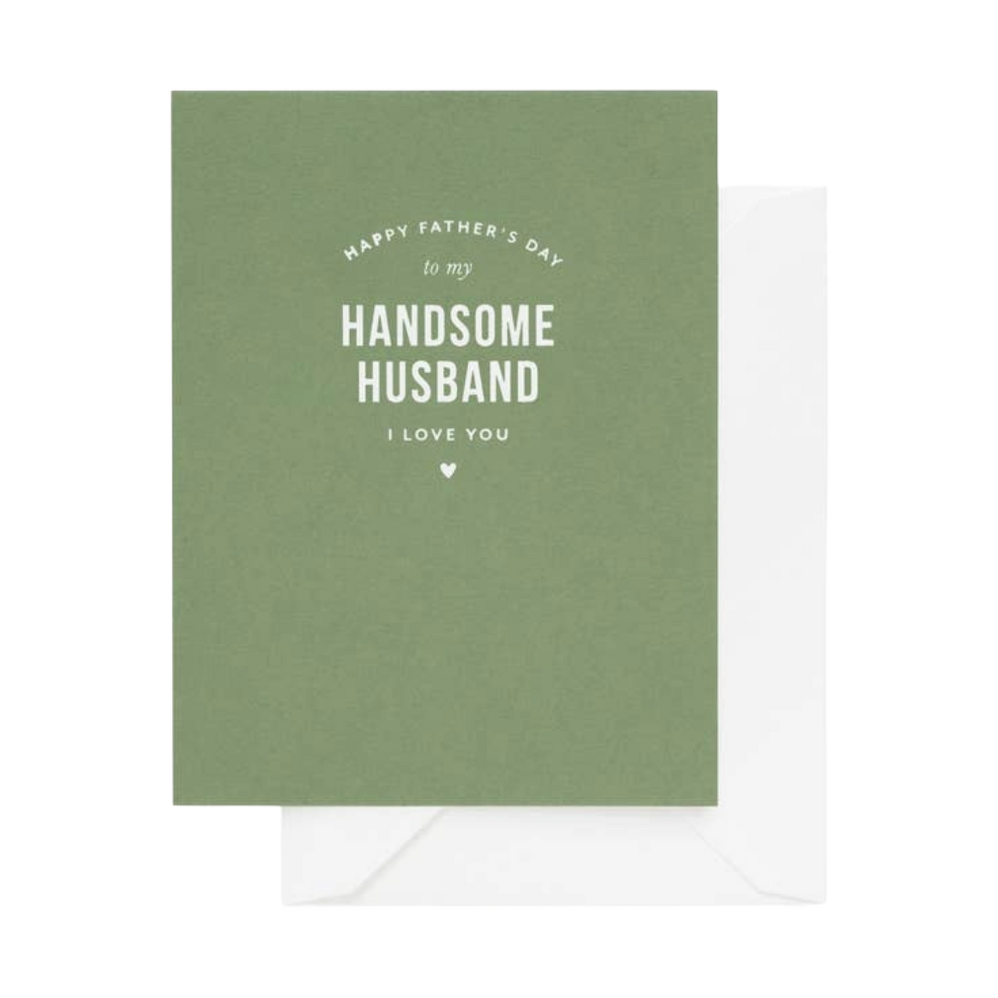 Sugar Paper Handsome Husband Green Card