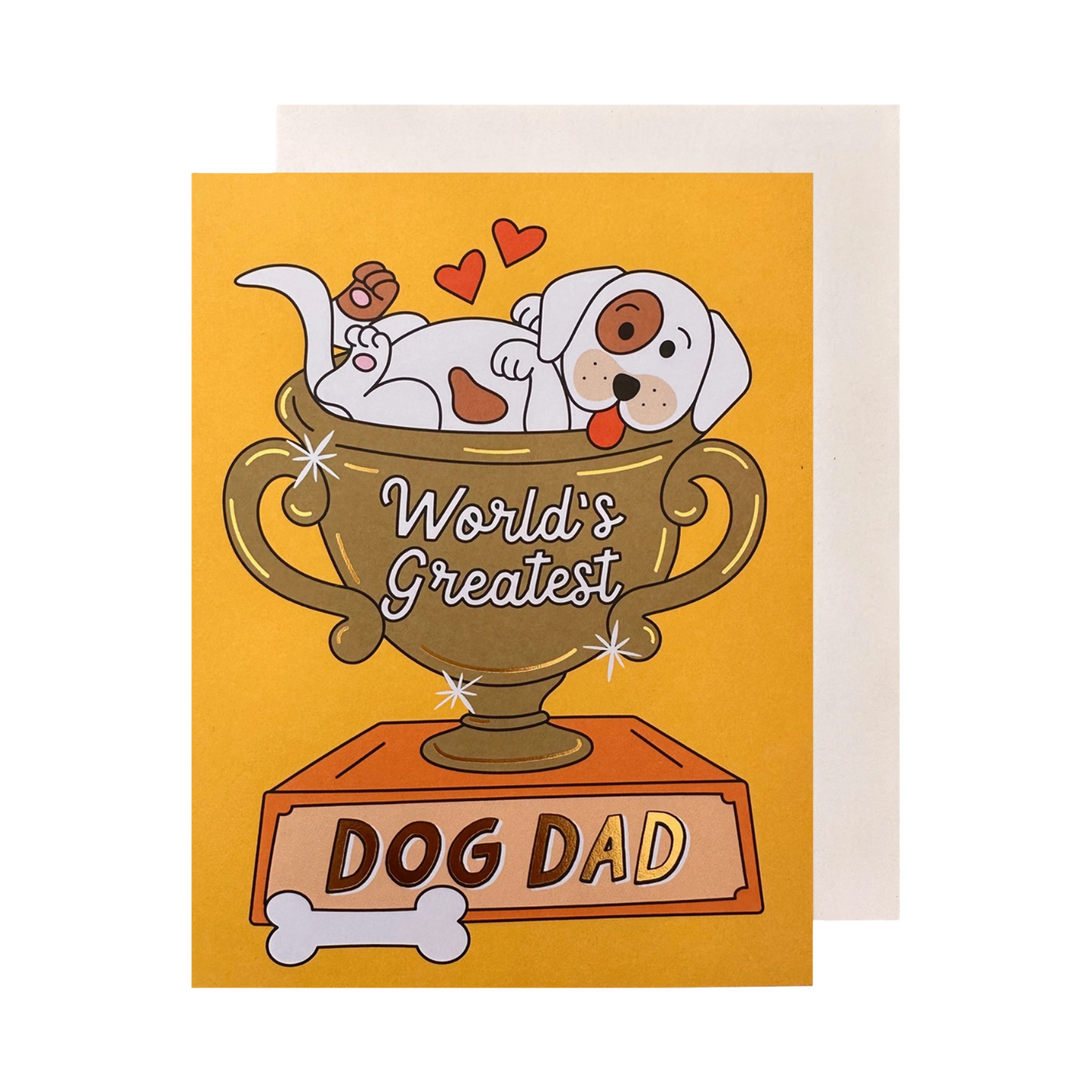 World's Greatest Dog Dad Card