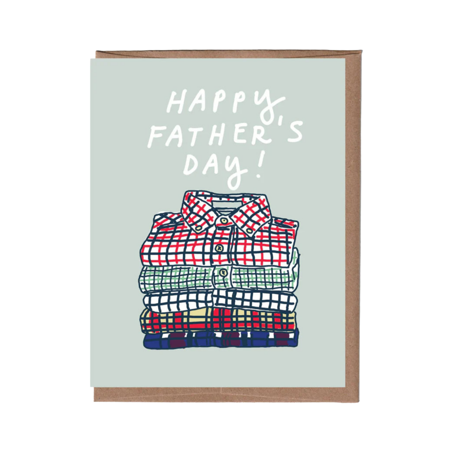 Shirt Stack Father's Day Card