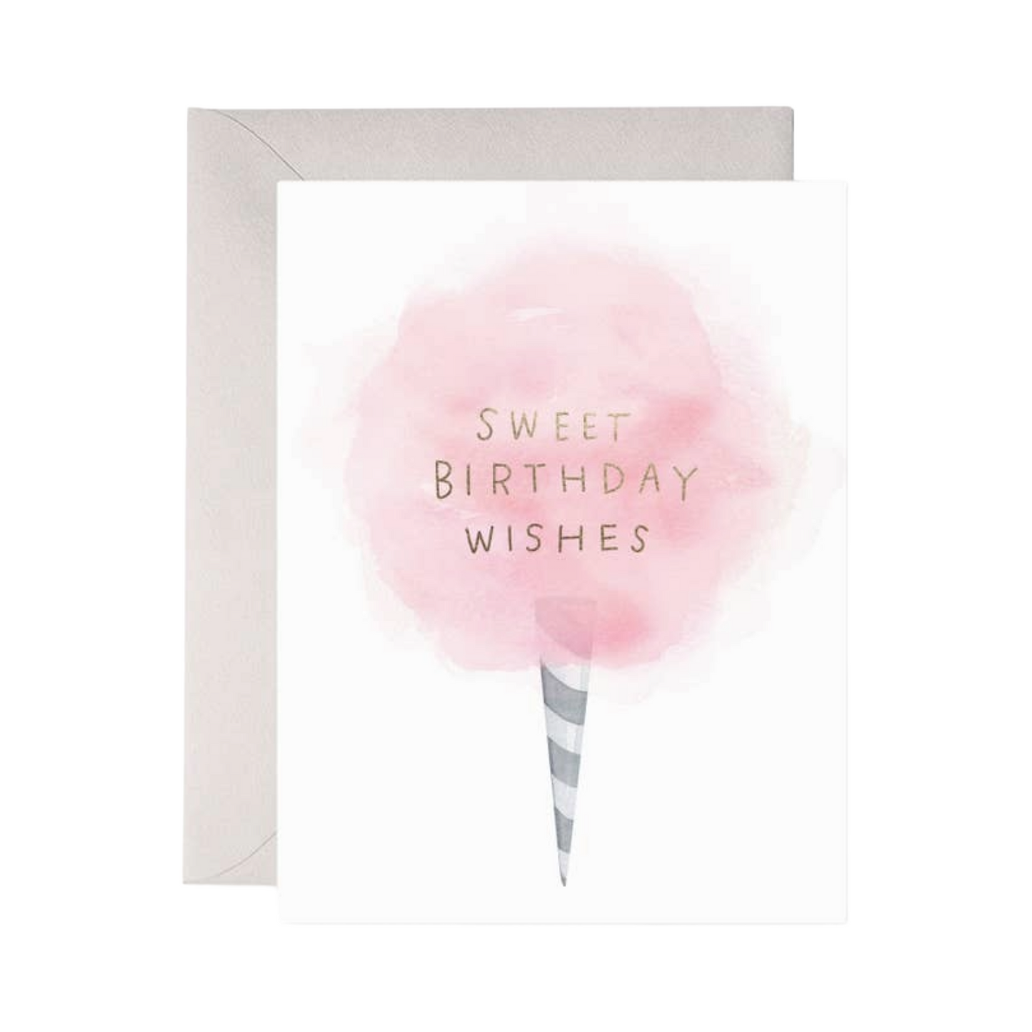 Cotton Candy Birthday Card