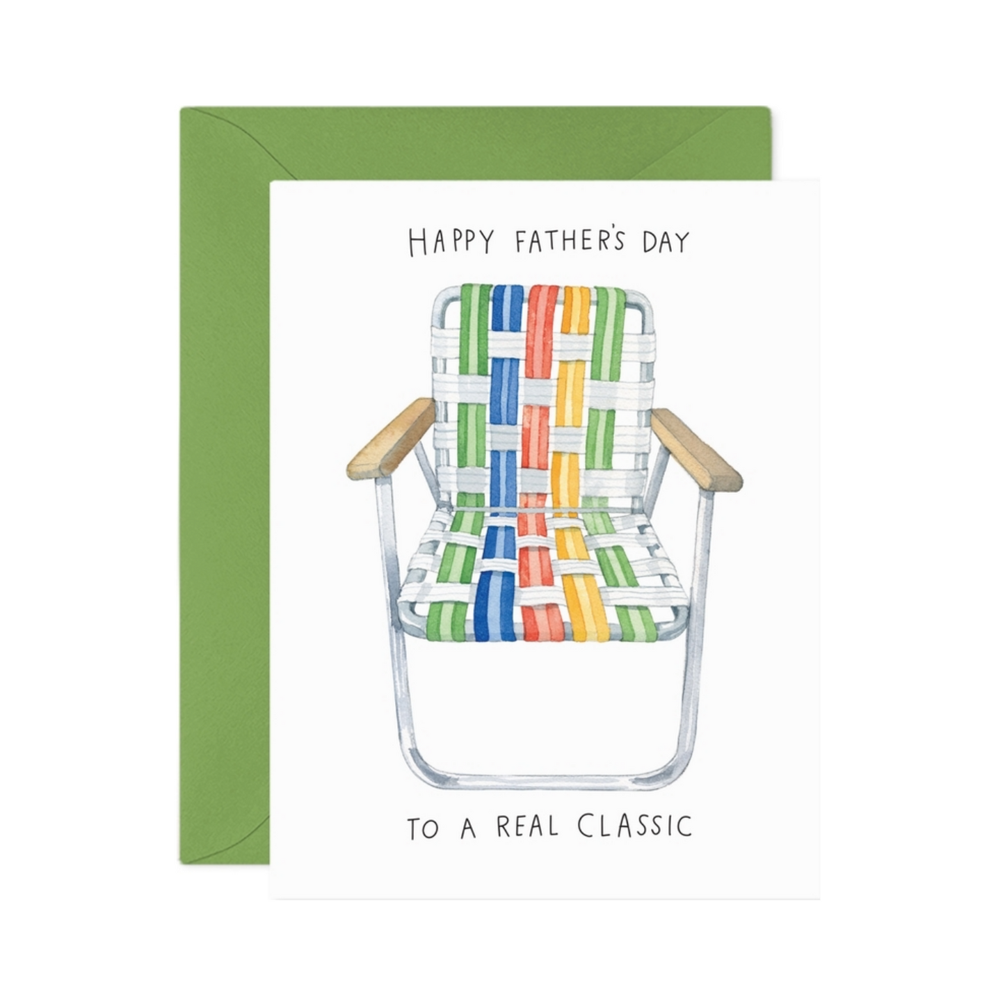 Lawn Chair Dad Card