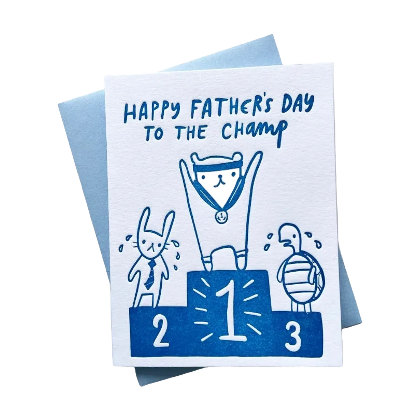 Gold Medal Father's Day Card