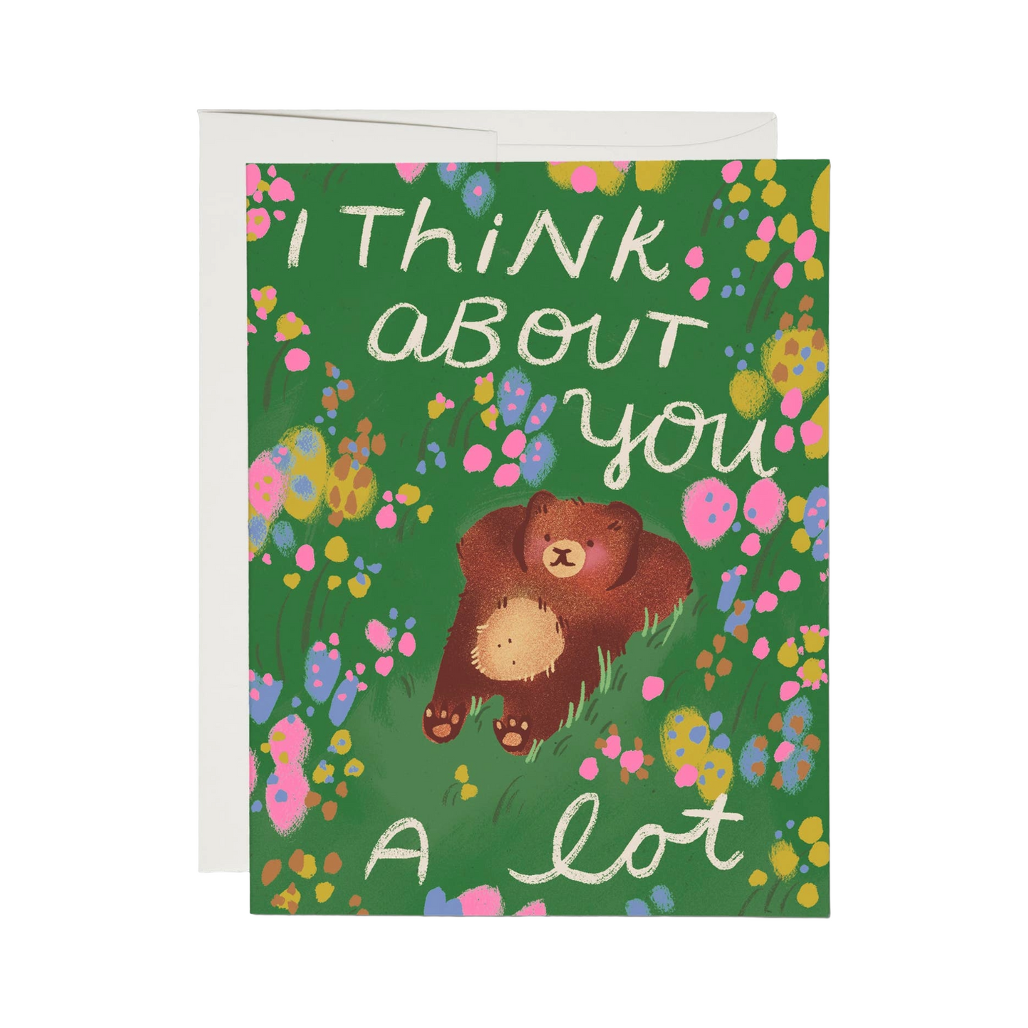 Daydreaming Bear Card