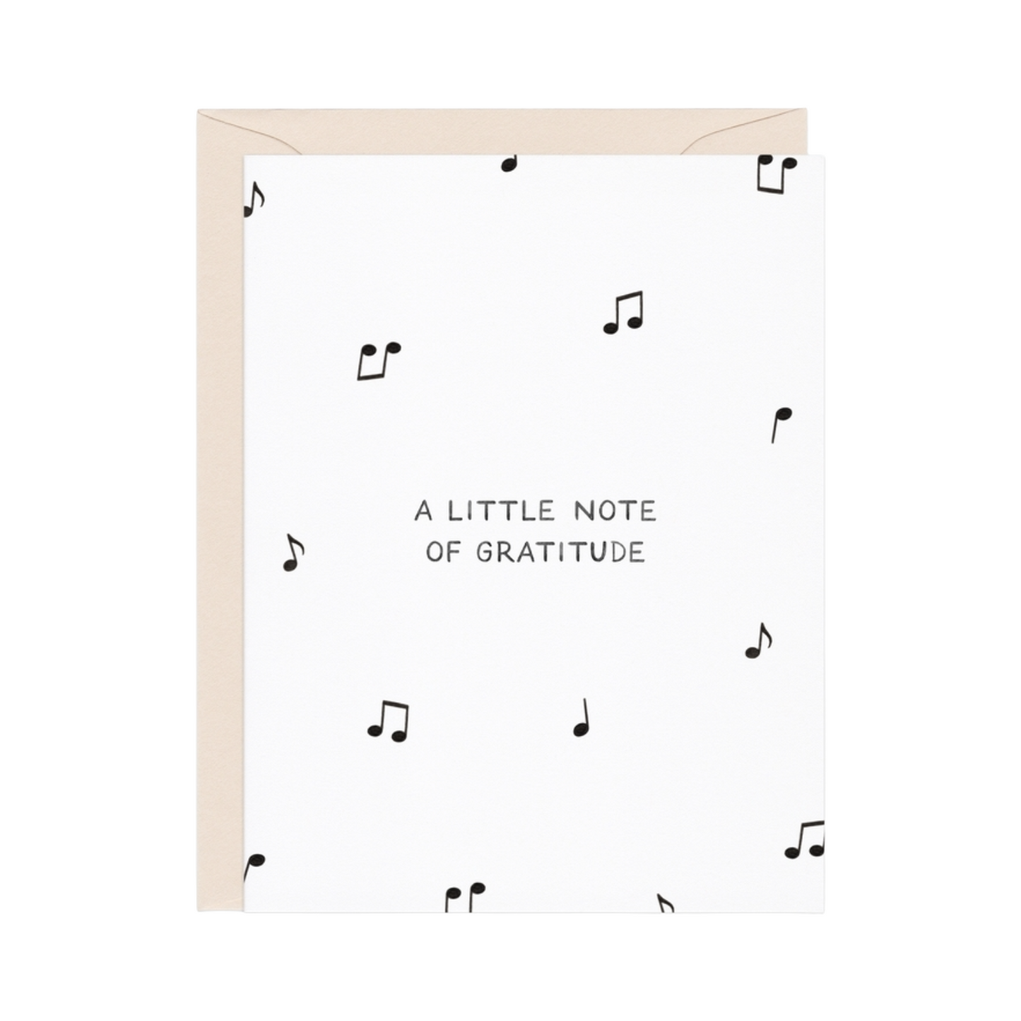A Little Note Of Gratitude Card