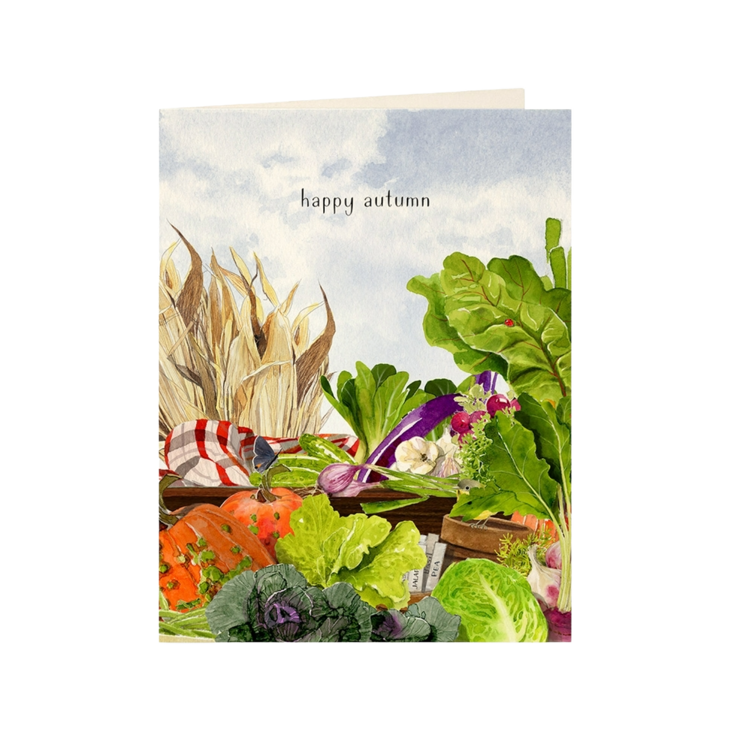 Autumn Harvest Fall Card