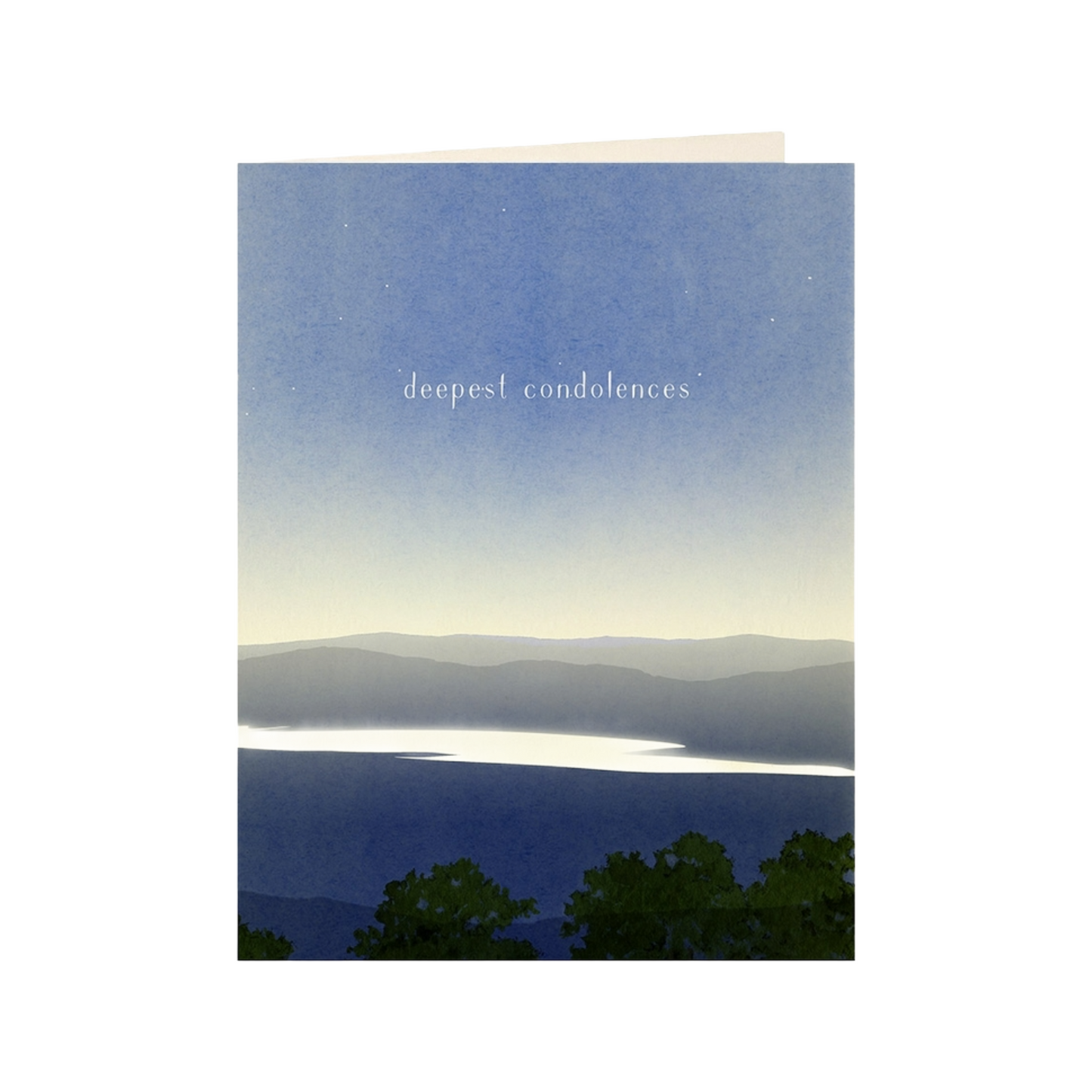 Gentle Light Sympathy Card