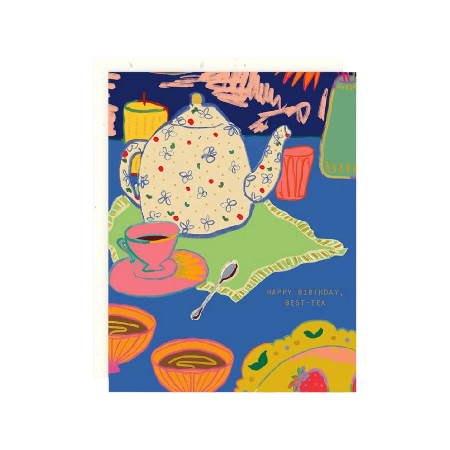 Best-Tea Birthday Card