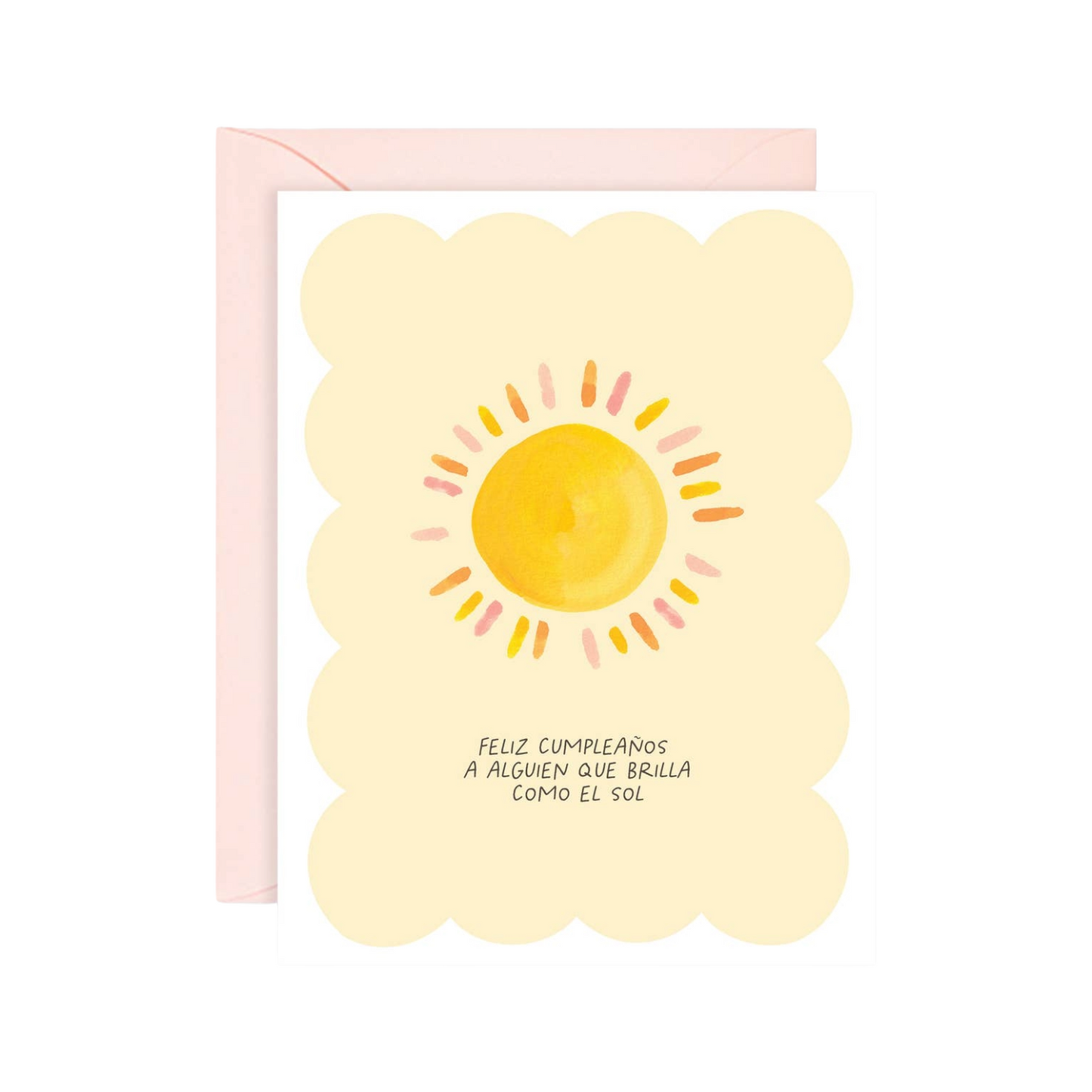 Como El Sol Cumpelaños Card