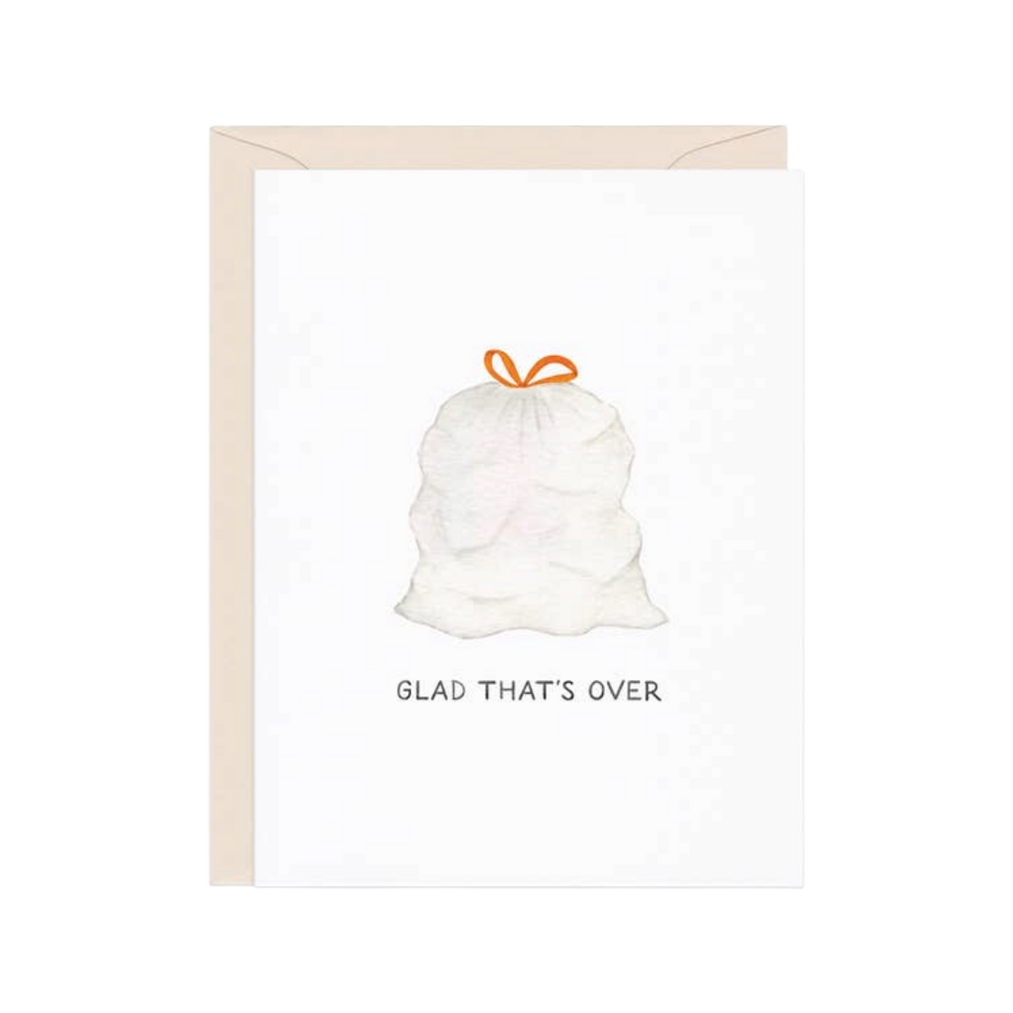 Glad That's Over Card