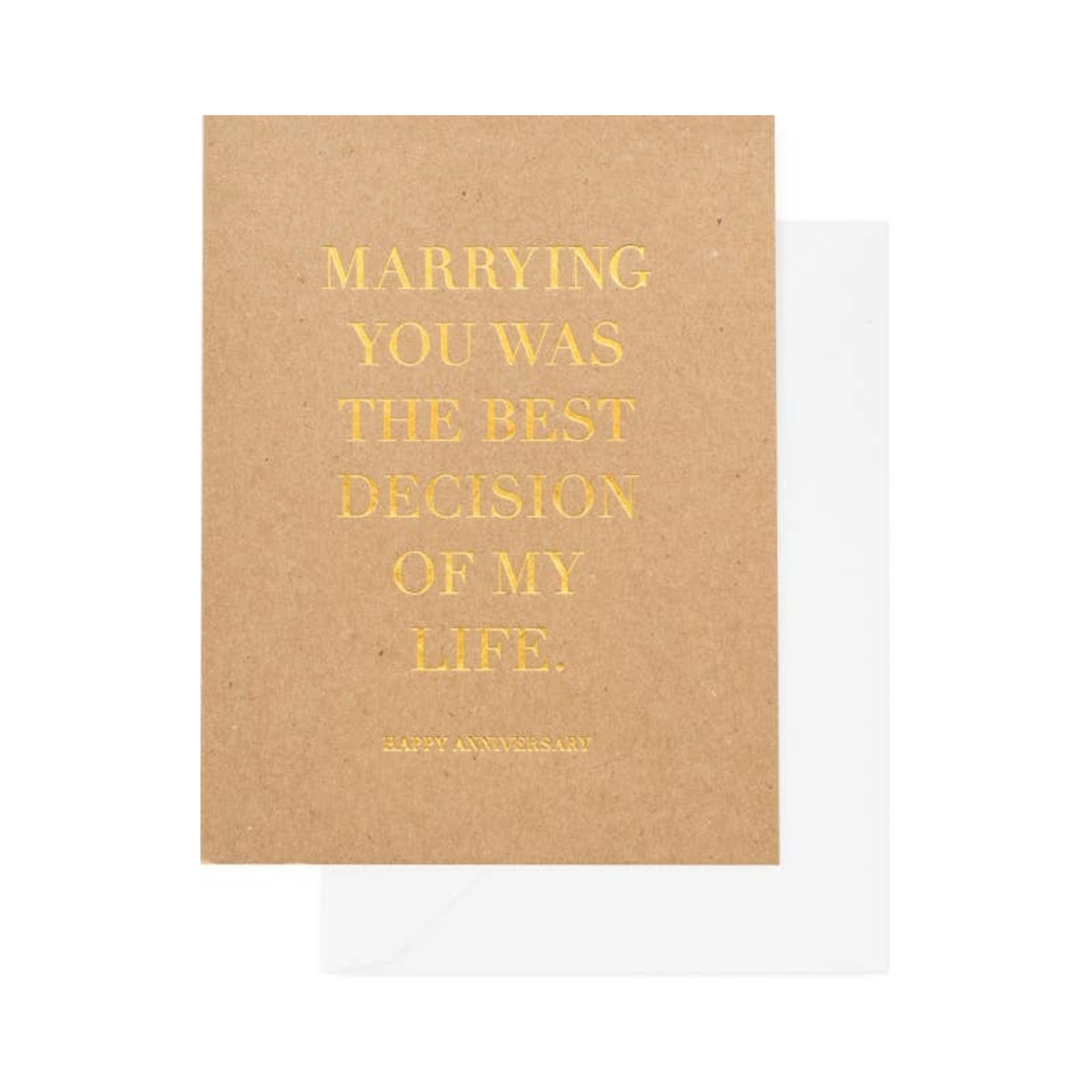 Sugar Paper Best Decision Card