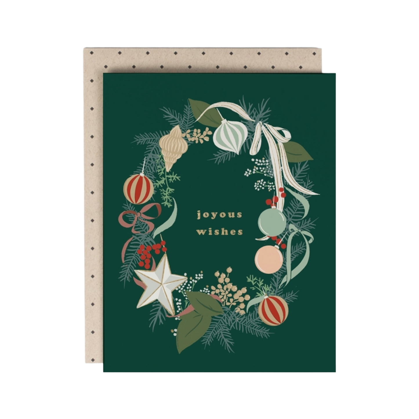Joyous Wreath Card