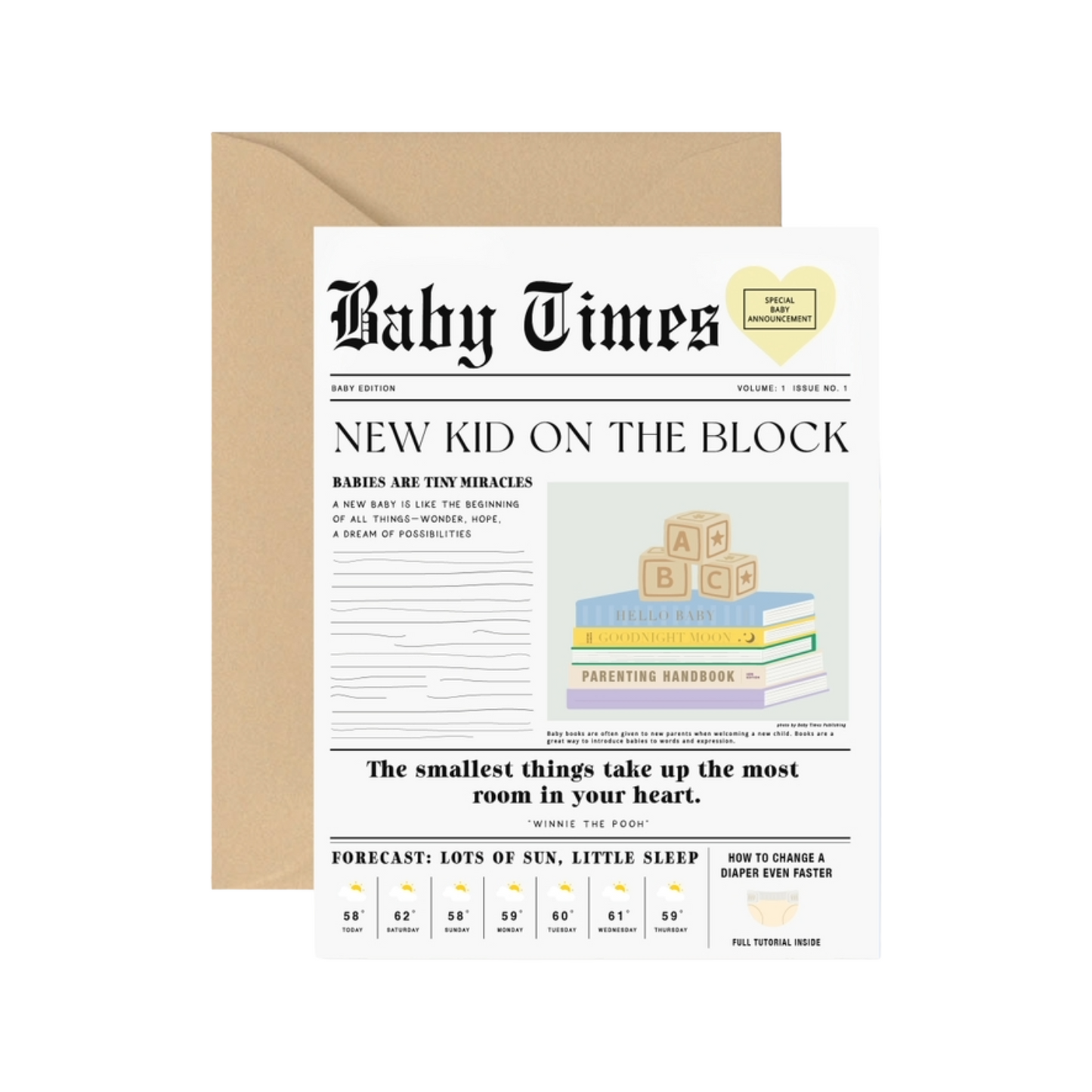 Baby Times Card