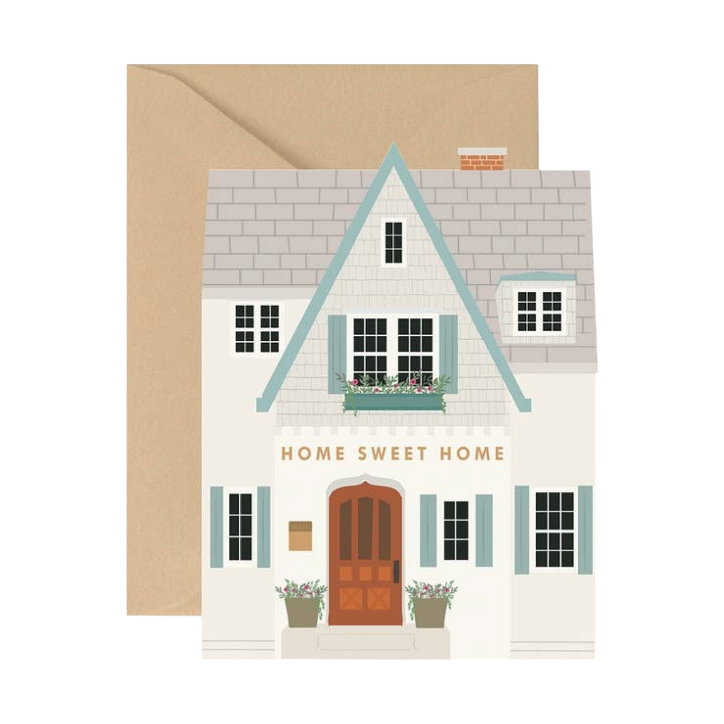 Home Sweet Home Shutters Card