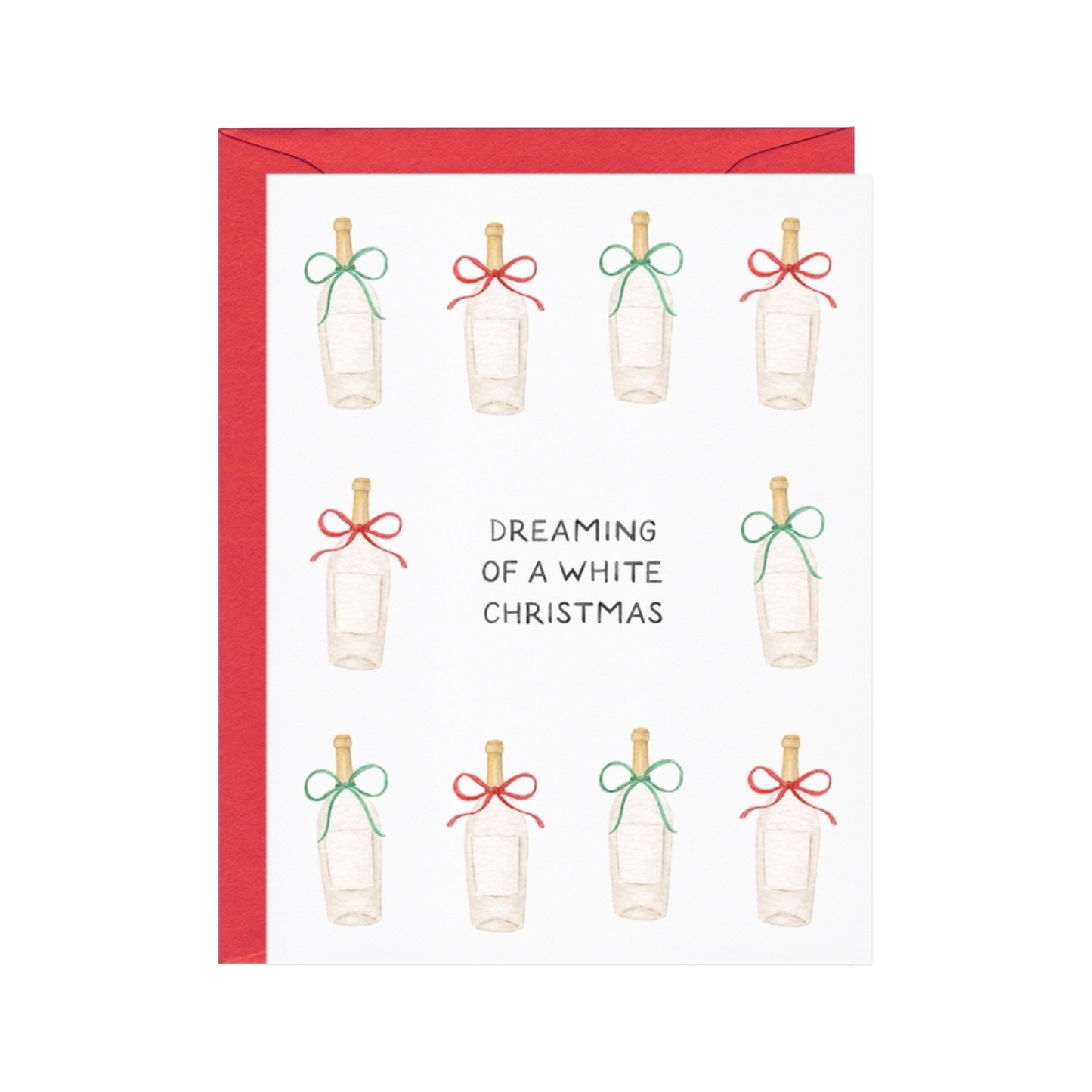Dreaming Of A White Christmas Card