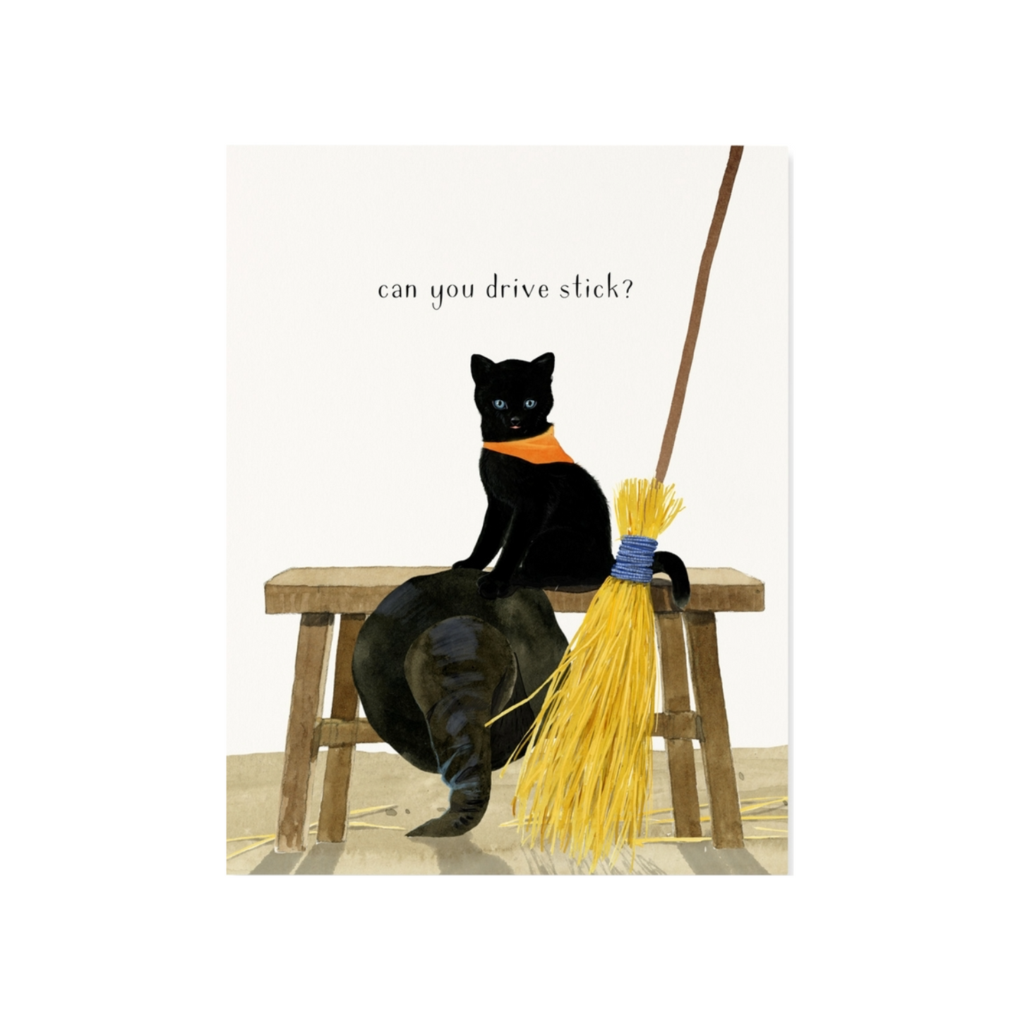 Witch Wanted Halloween Card
