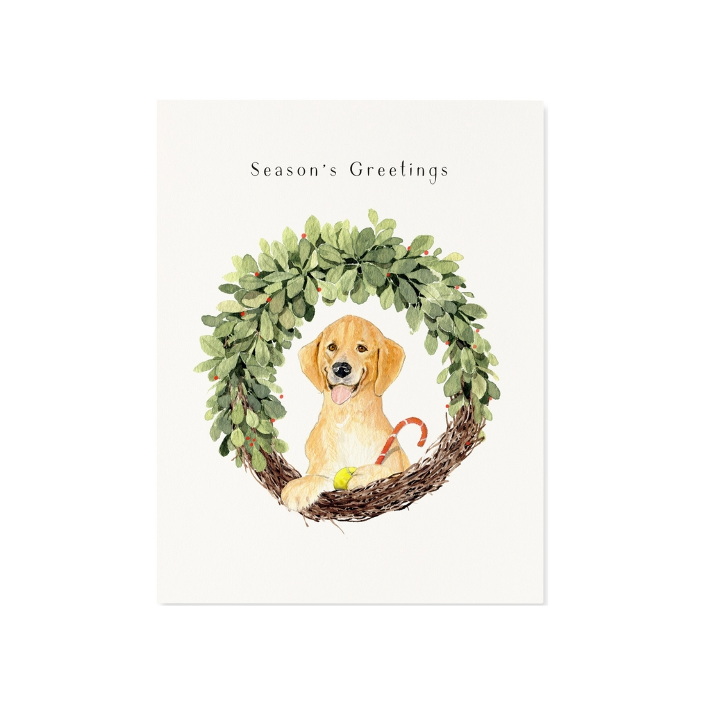 Lab Greetings Card