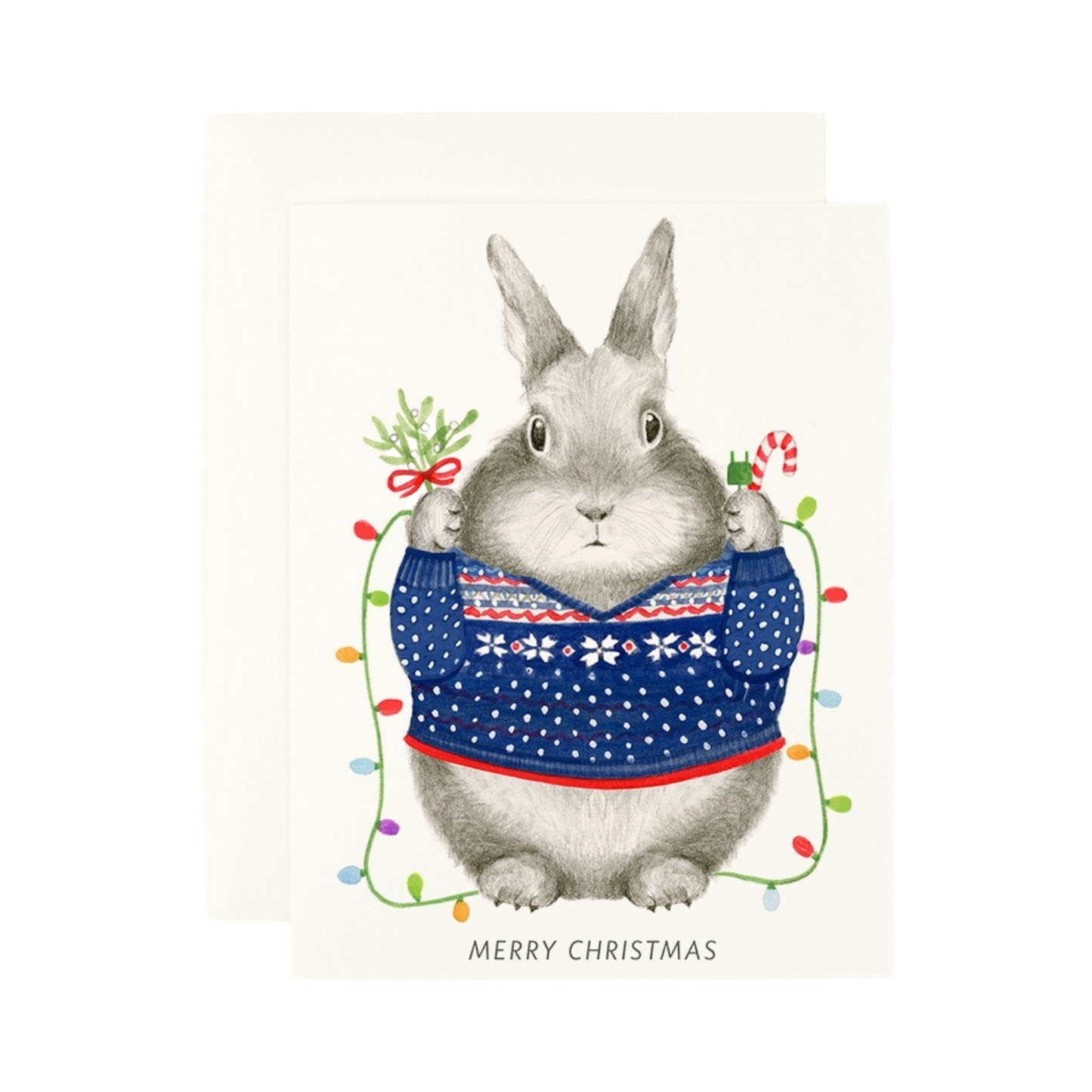 Christmas Bunny Card