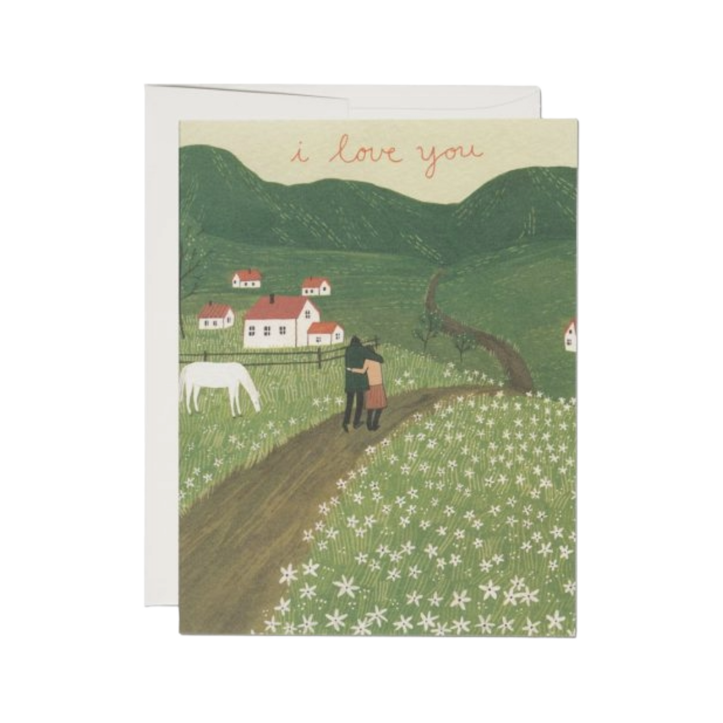 Along The Road Love Card