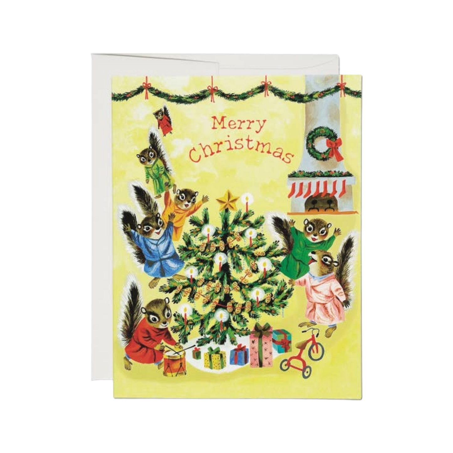 Christmas Morning Card