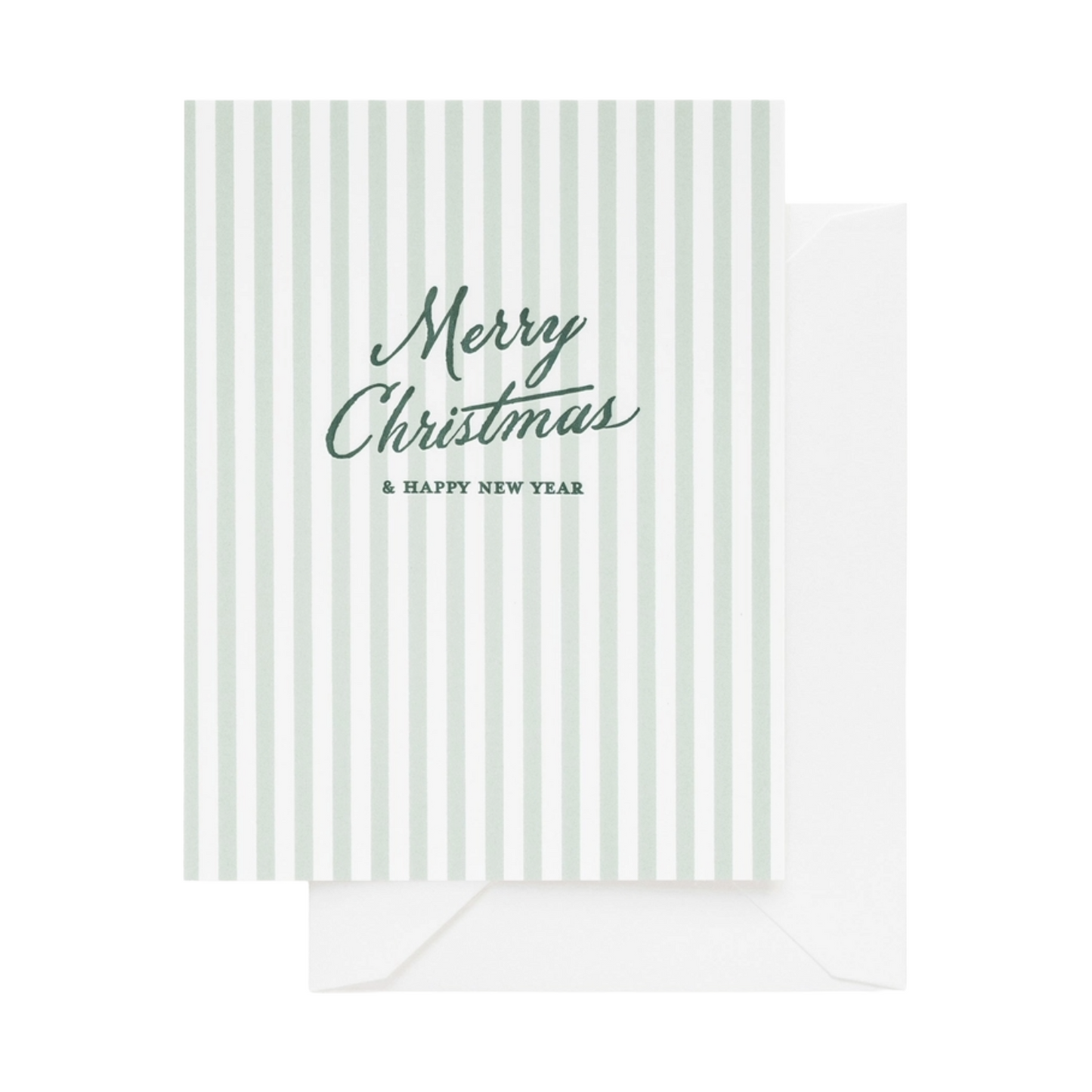 Sugar Paper Merry Christmas Stripes Card