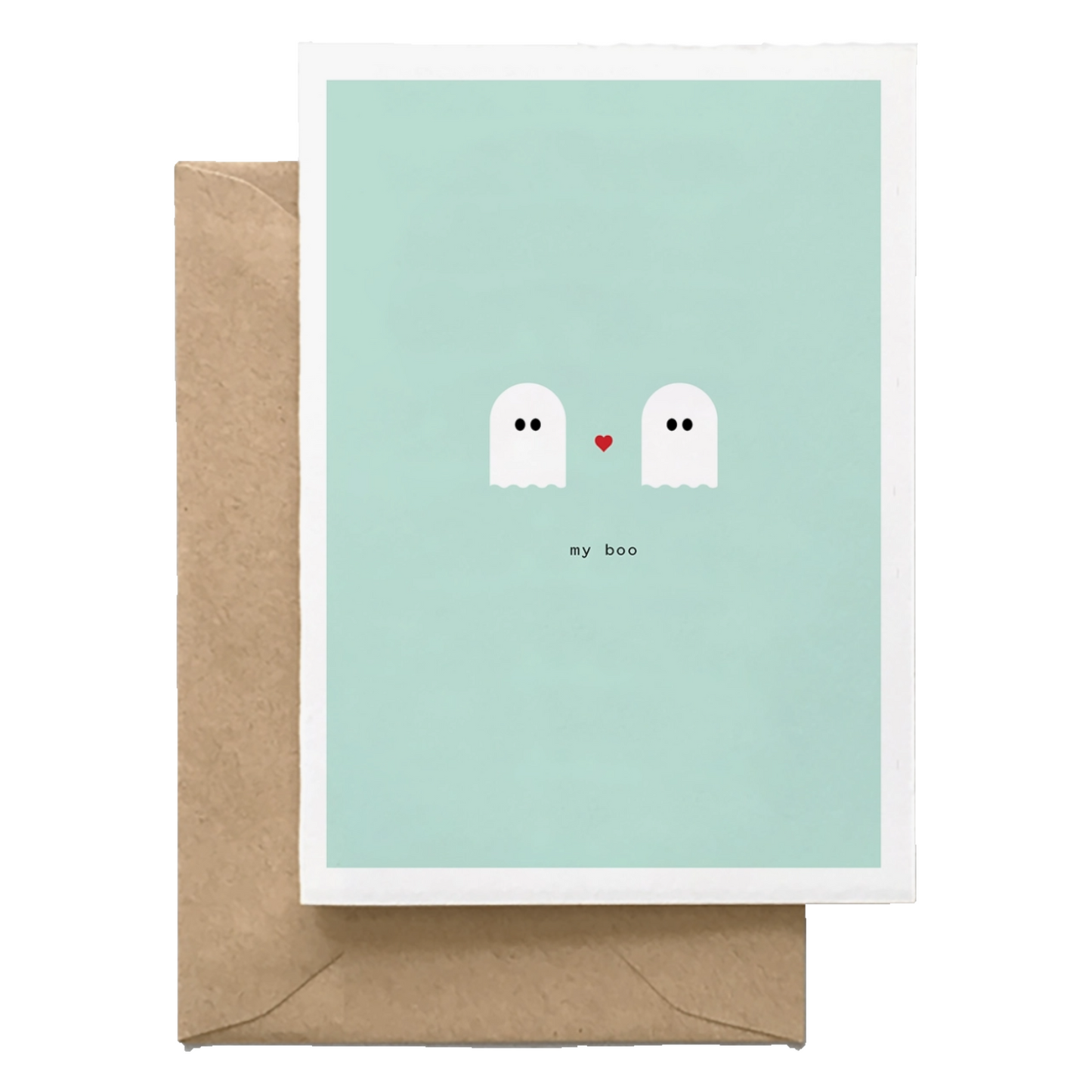 Ghost Couple Card by Spaghetti & Meatballs