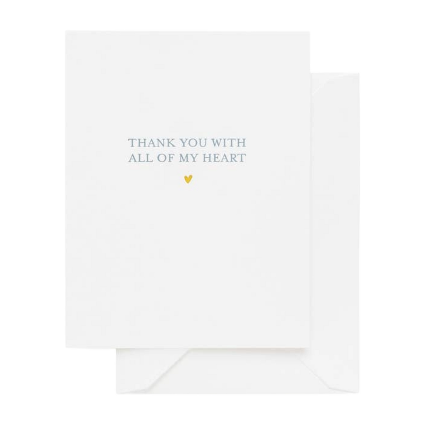 All My Heart Thank You Card by Sugar Paper