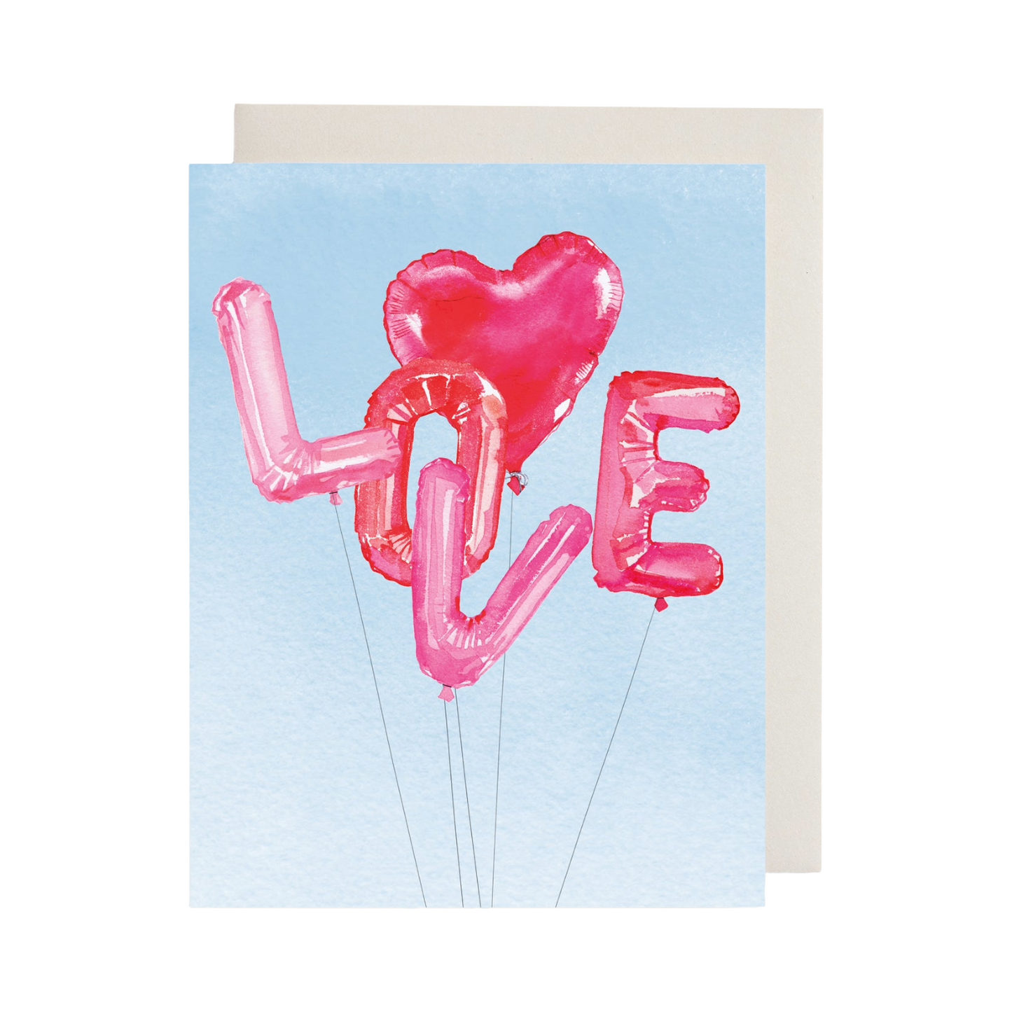Helium Love Card