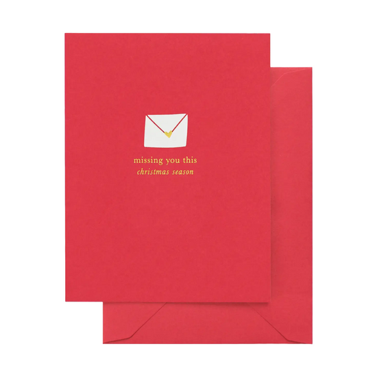 Missing You Christmas Card by Sugar Paper