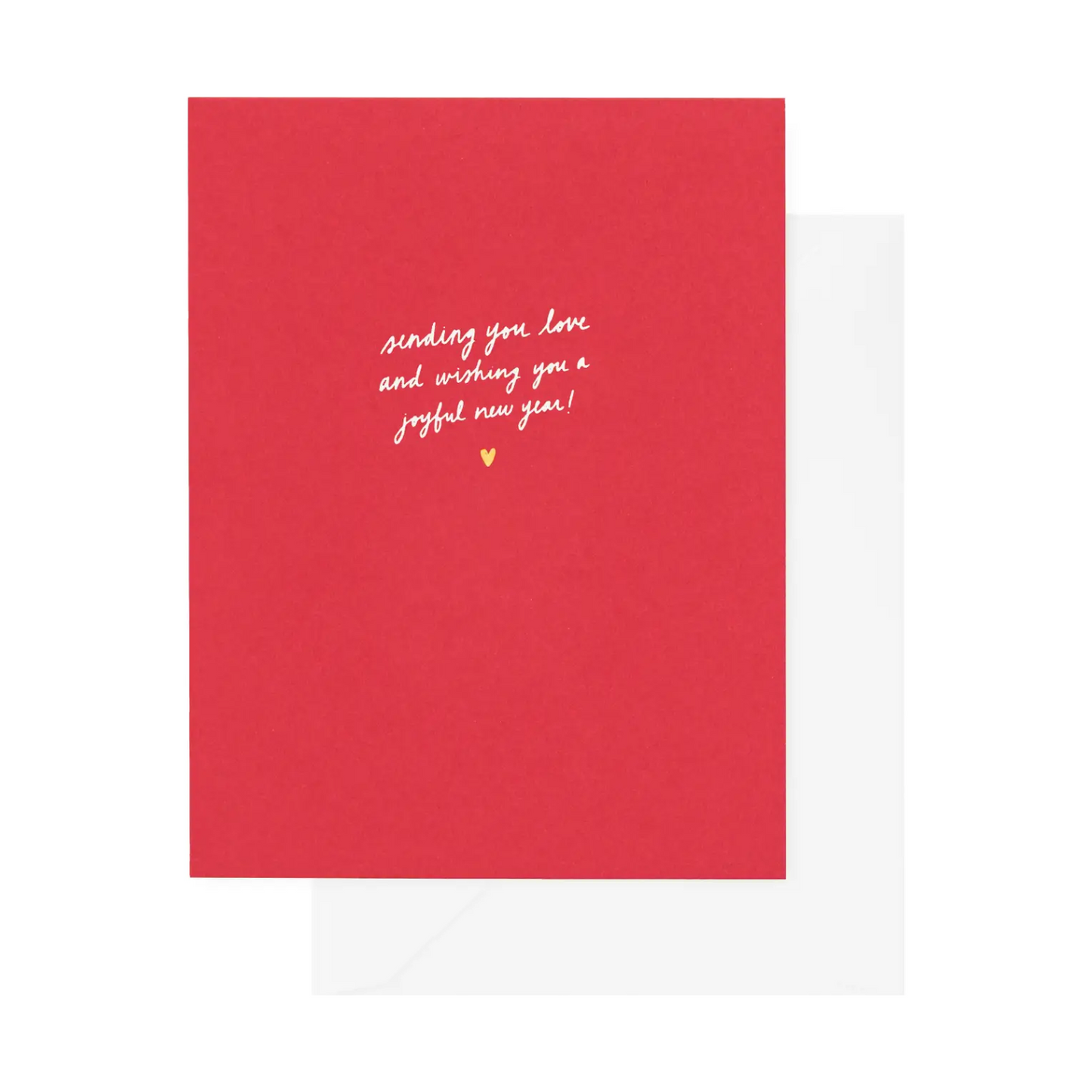 Sending Love Christmas Card